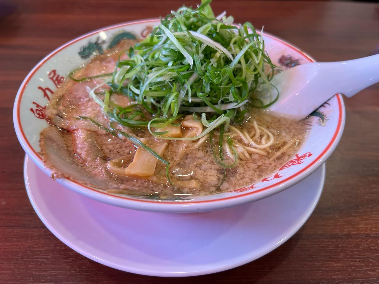 特製醤油「九条ねぎラーメン」