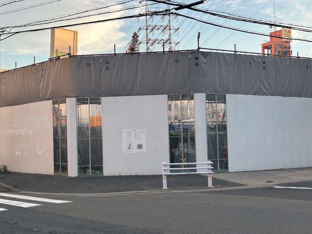 2024年8月撮影　イオン長吉店別館ぐるめちっく街跡地