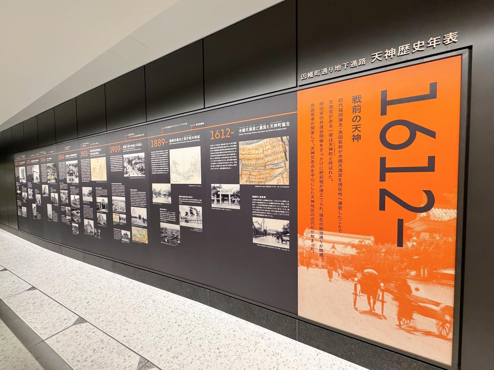 福岡市の今昔［上巻］ 福岡市】400年前の天神にタイムスリップ！ワンビル地下東側外