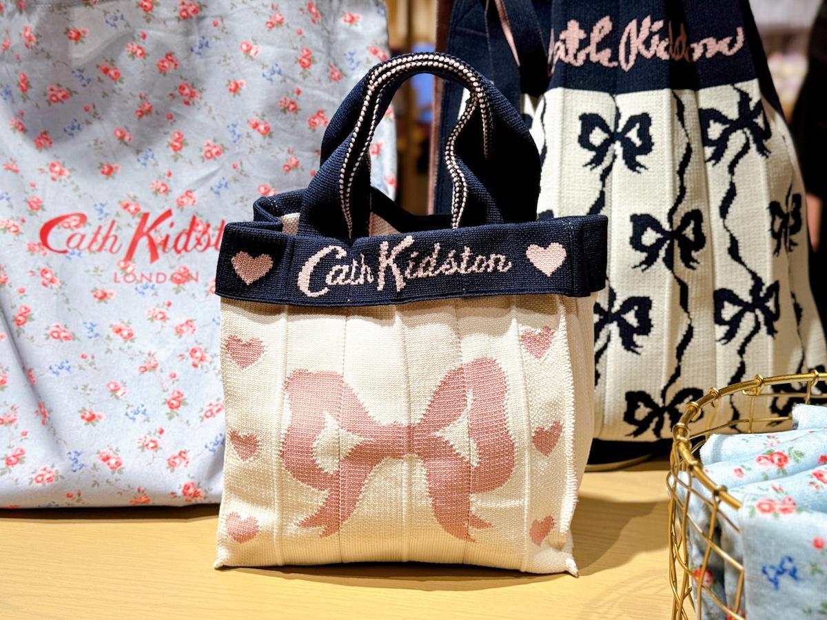 限定/Cath Kidston リボン柄ハンドバッグ 天神地下街 KNT365 top.jpg