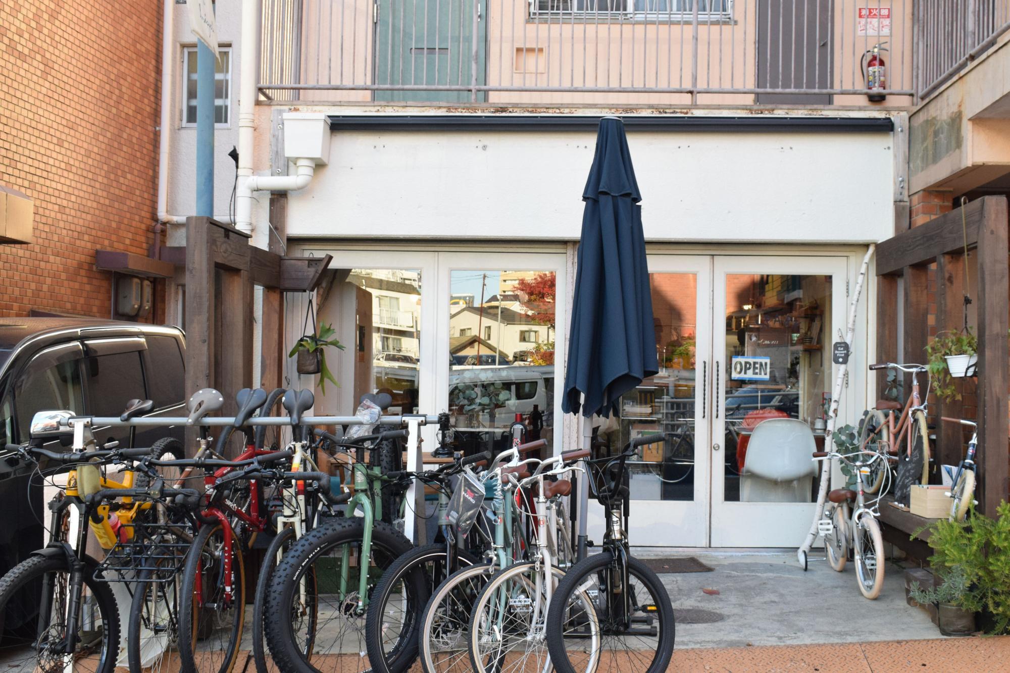 SPARK Scone＆bicycle店舗外観