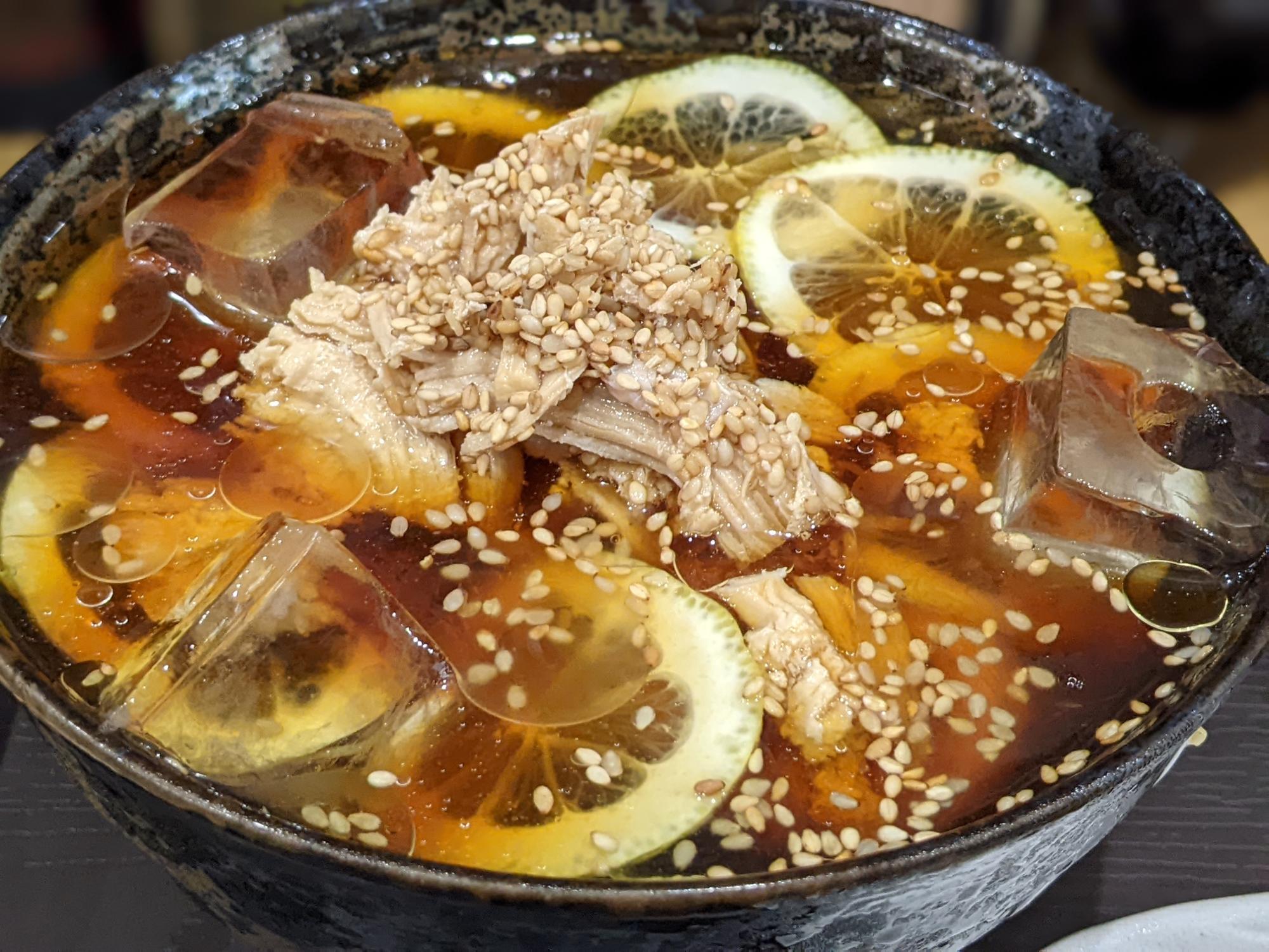 氷レモンラーメン770円（税込）