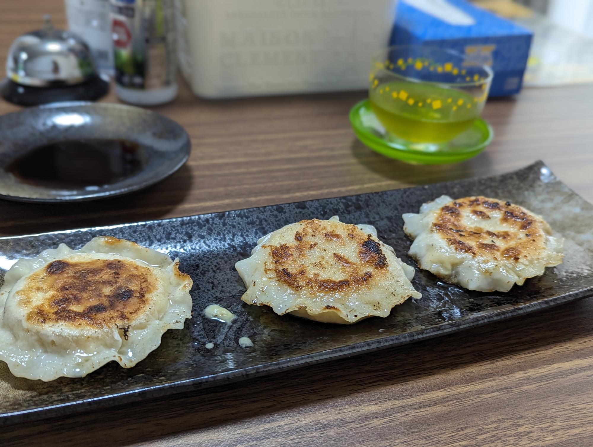 UFOチーズ餃子定食990円（税込）