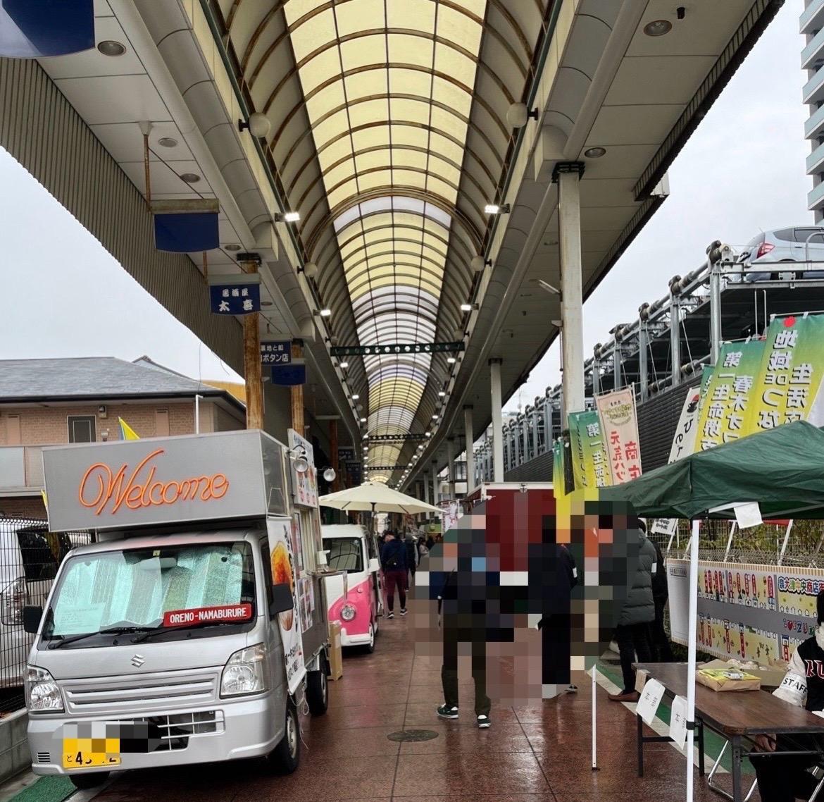 過去の商店街でのイベントの様子