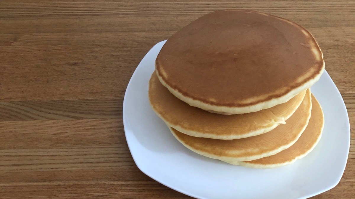 休日は「自分も嬉しくなる朝ごはん」を。ちびっこホットケーキで