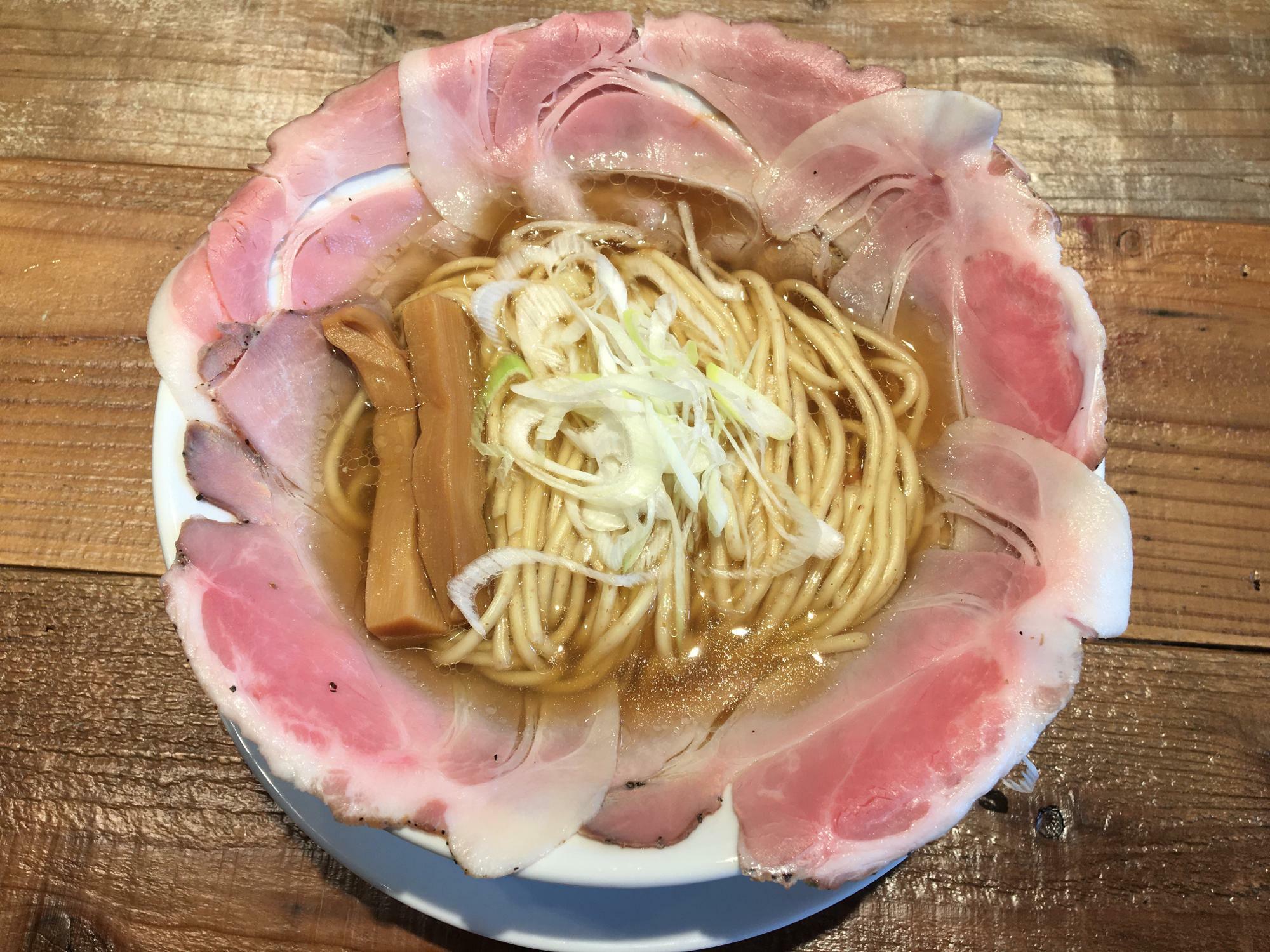 大魚醤油ラーメン「平和」