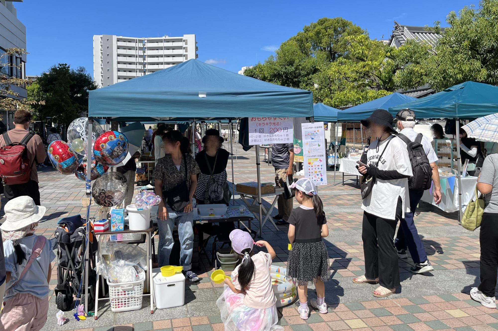 ※過去に開催された「イタミ朝マルシェ」の会場風景