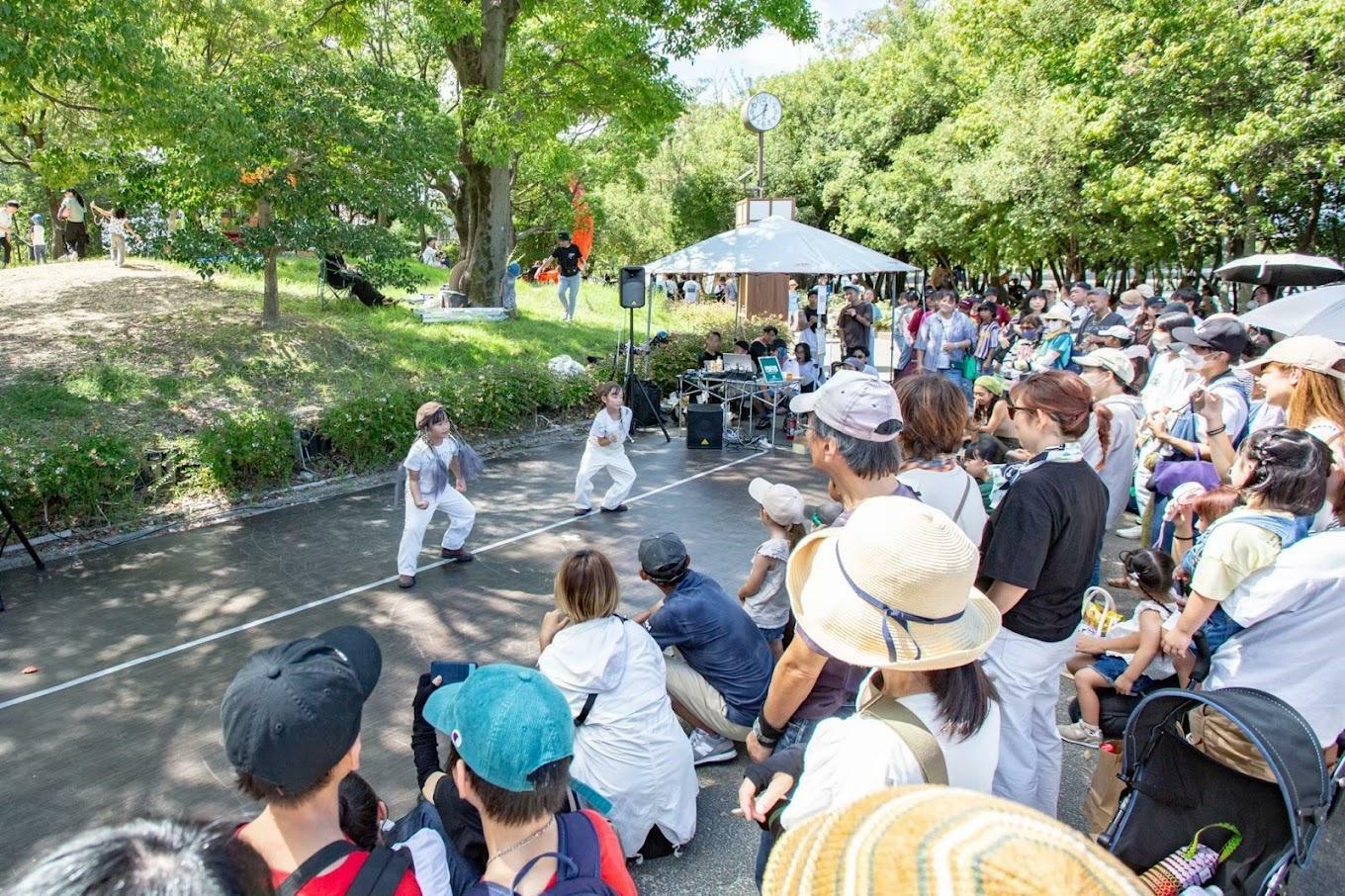 提供画像 関西最大級ローカルフェスティバル「ITAMI GREEN JAM」出演時の風景