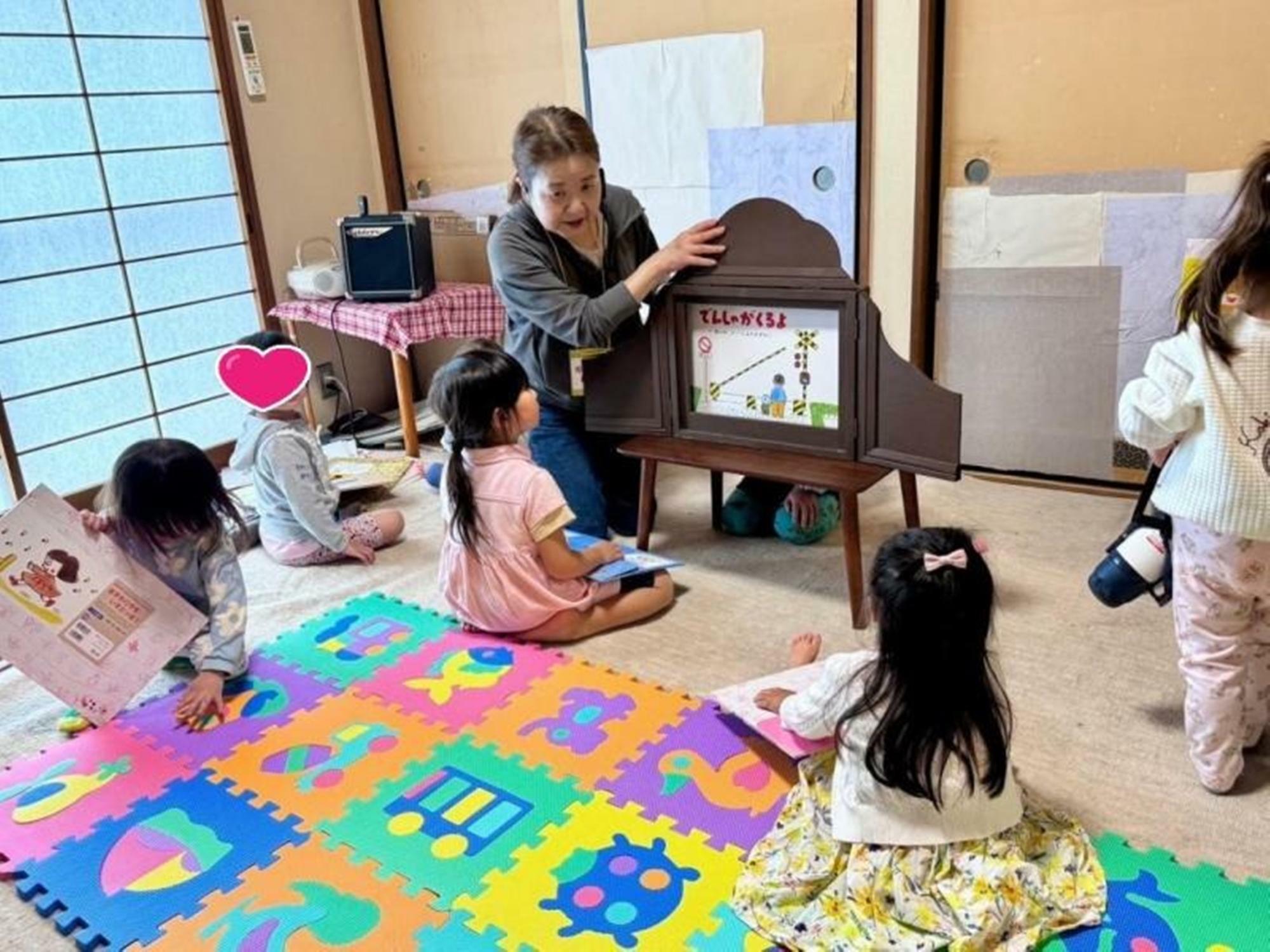 提供画像 ※過去に開催された「託児銭湯」の風景