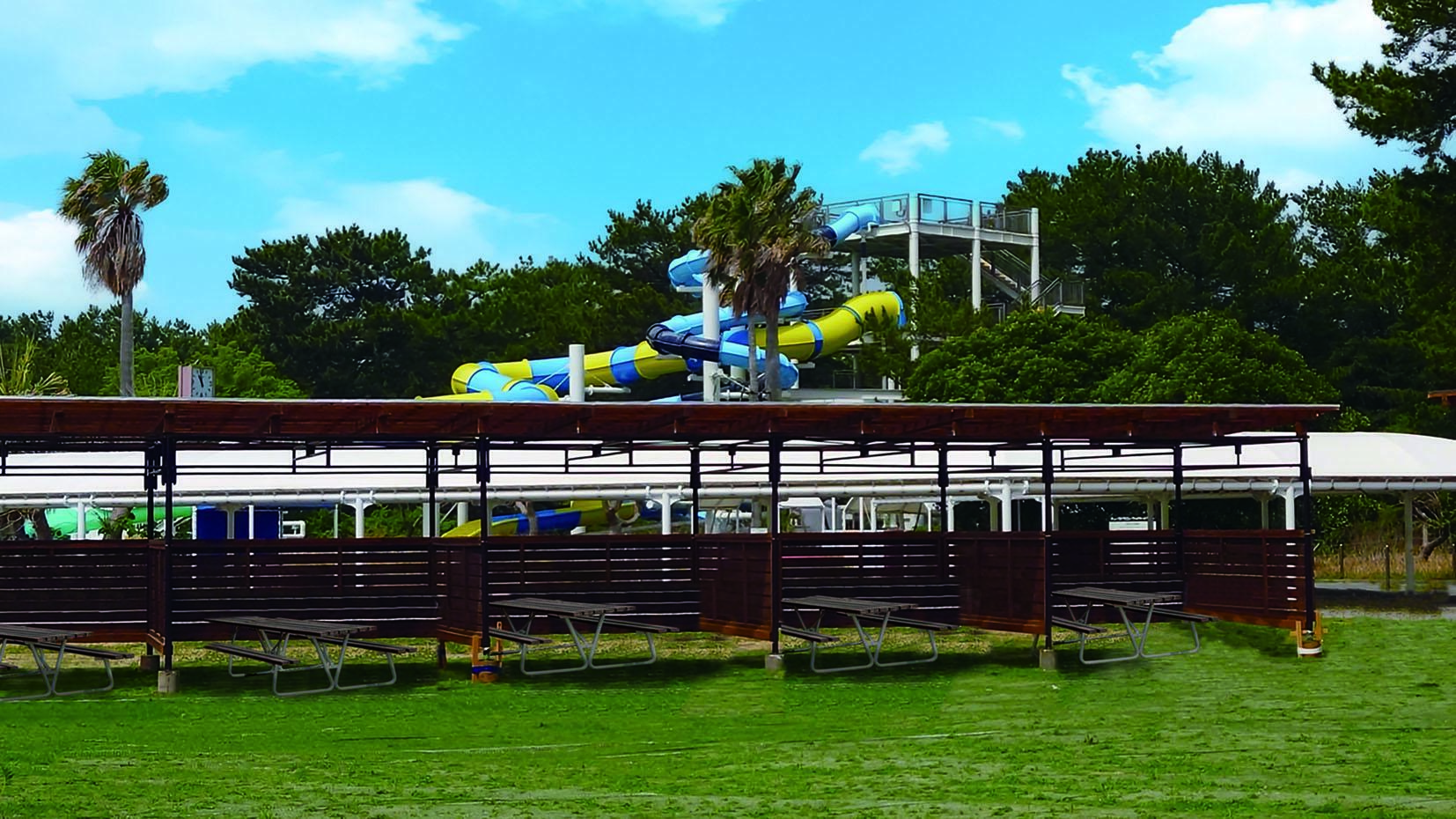 サンシャインプールの様子＜画像提供：海の中道海浜公園＞