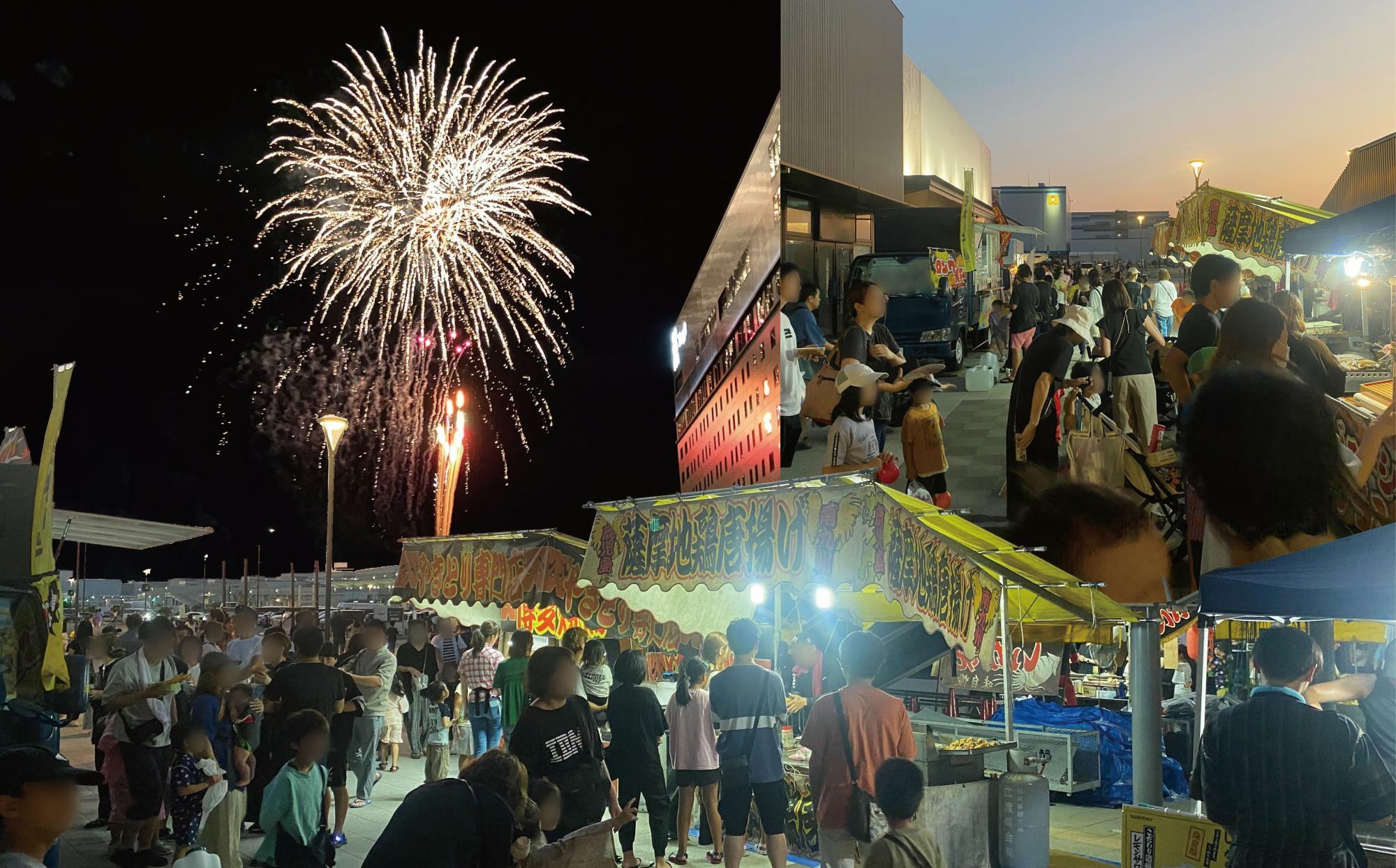 過去に開催された夏祭りの際の様子＜画像提供：アイランドアイ＞