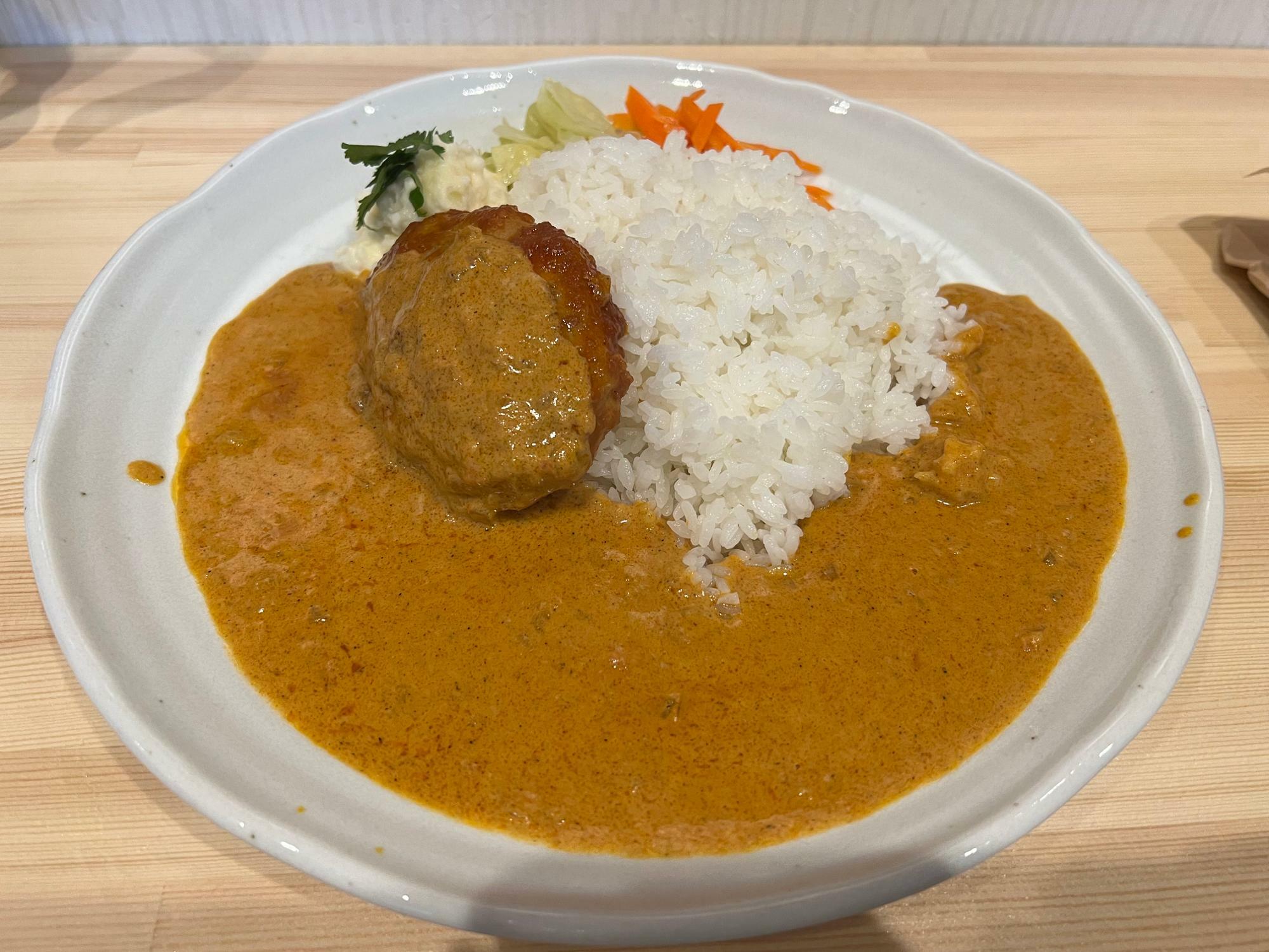 PONOCURRYのハンバーグカレー