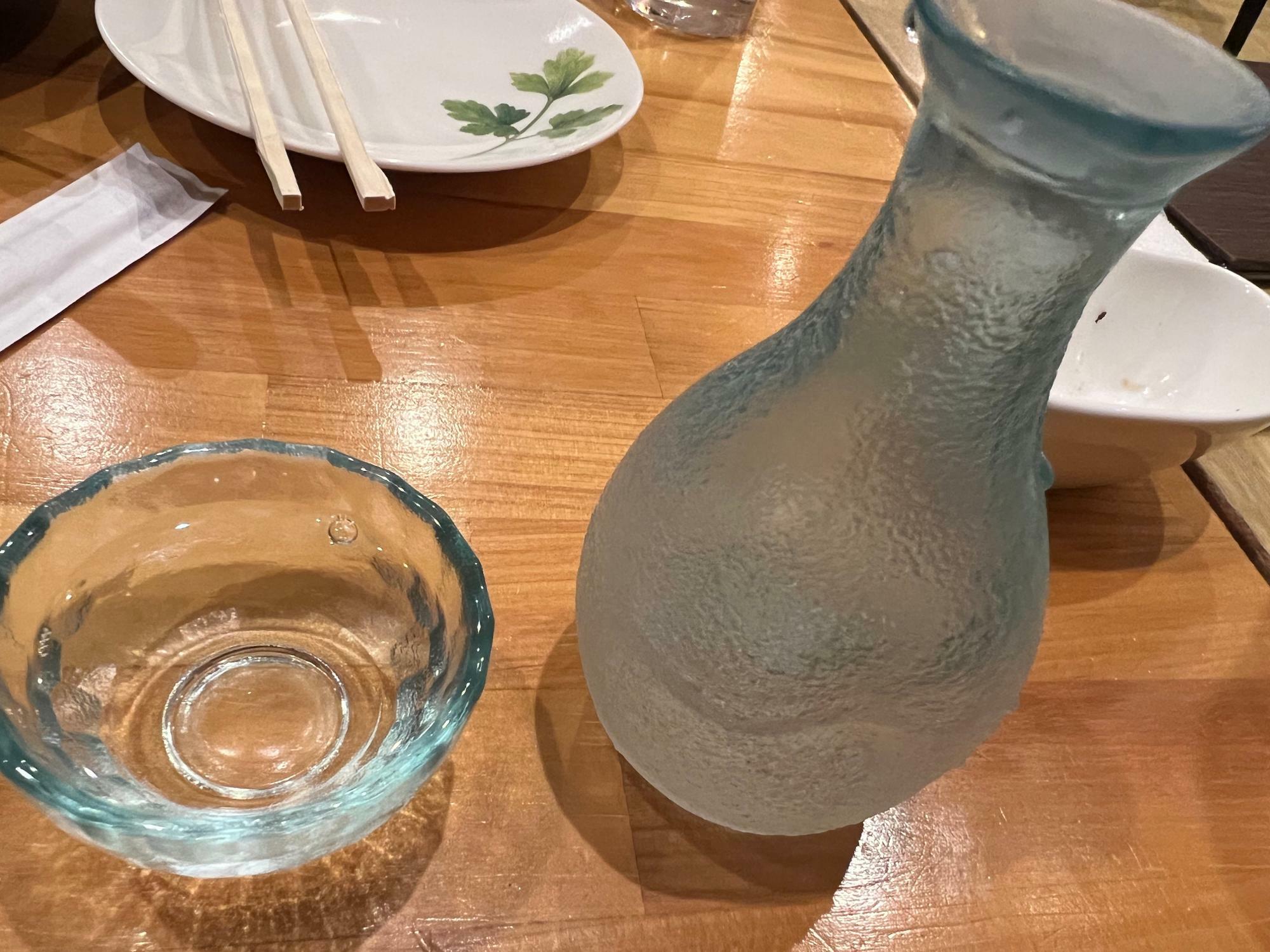 気分が良くなって久保田（千寿）も飲みました