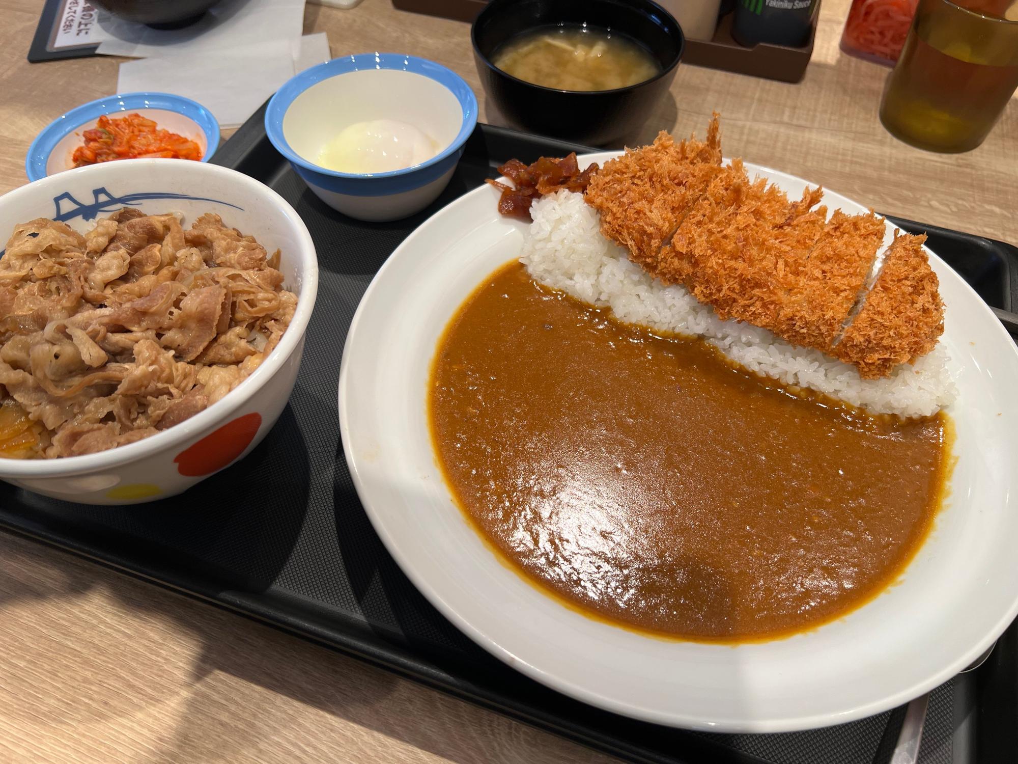 鹿児島市】市内に松屋と松のやとマイカリー食堂！日本初業態らしいよ