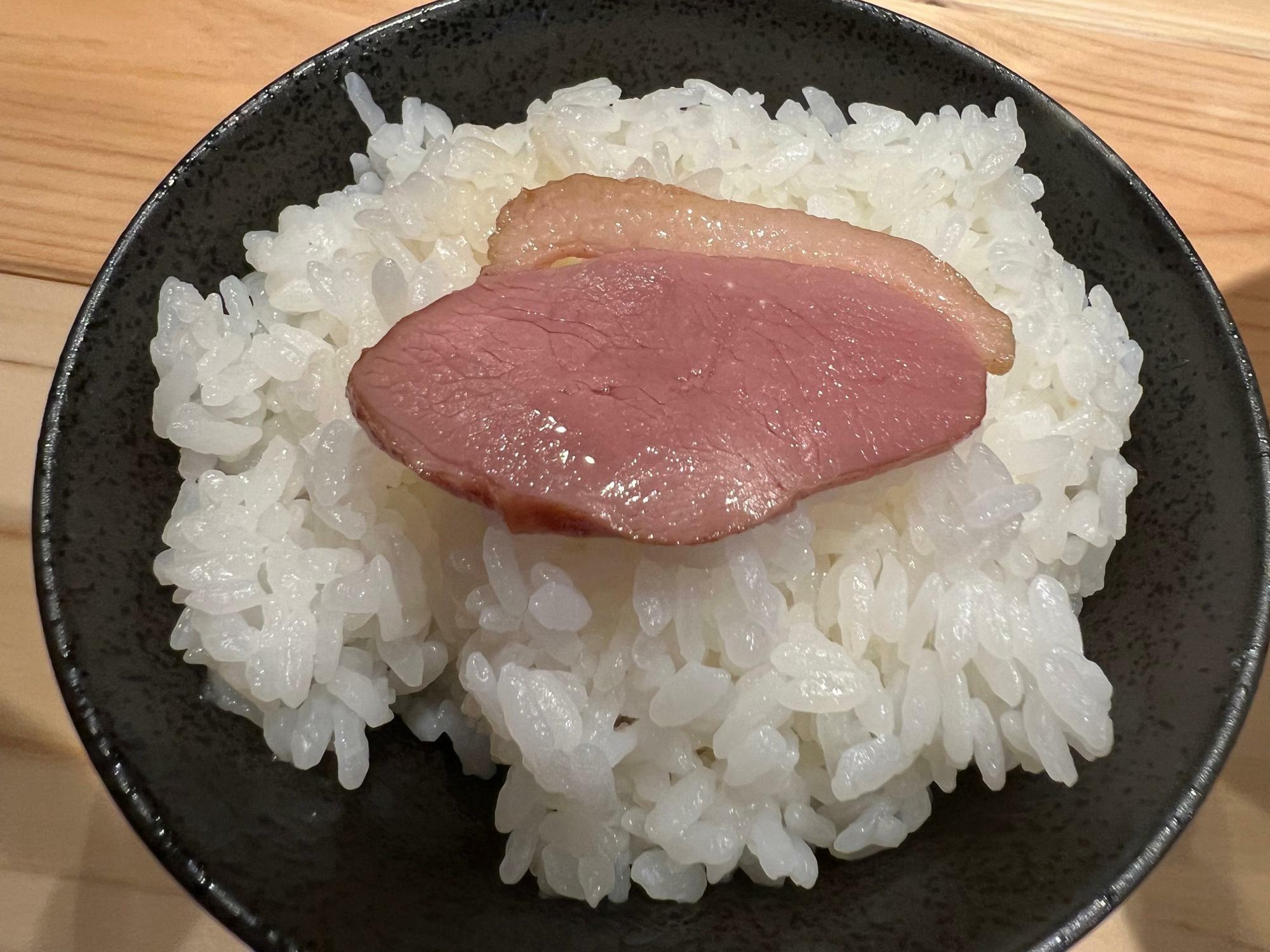 ご飯にのせても美味しい