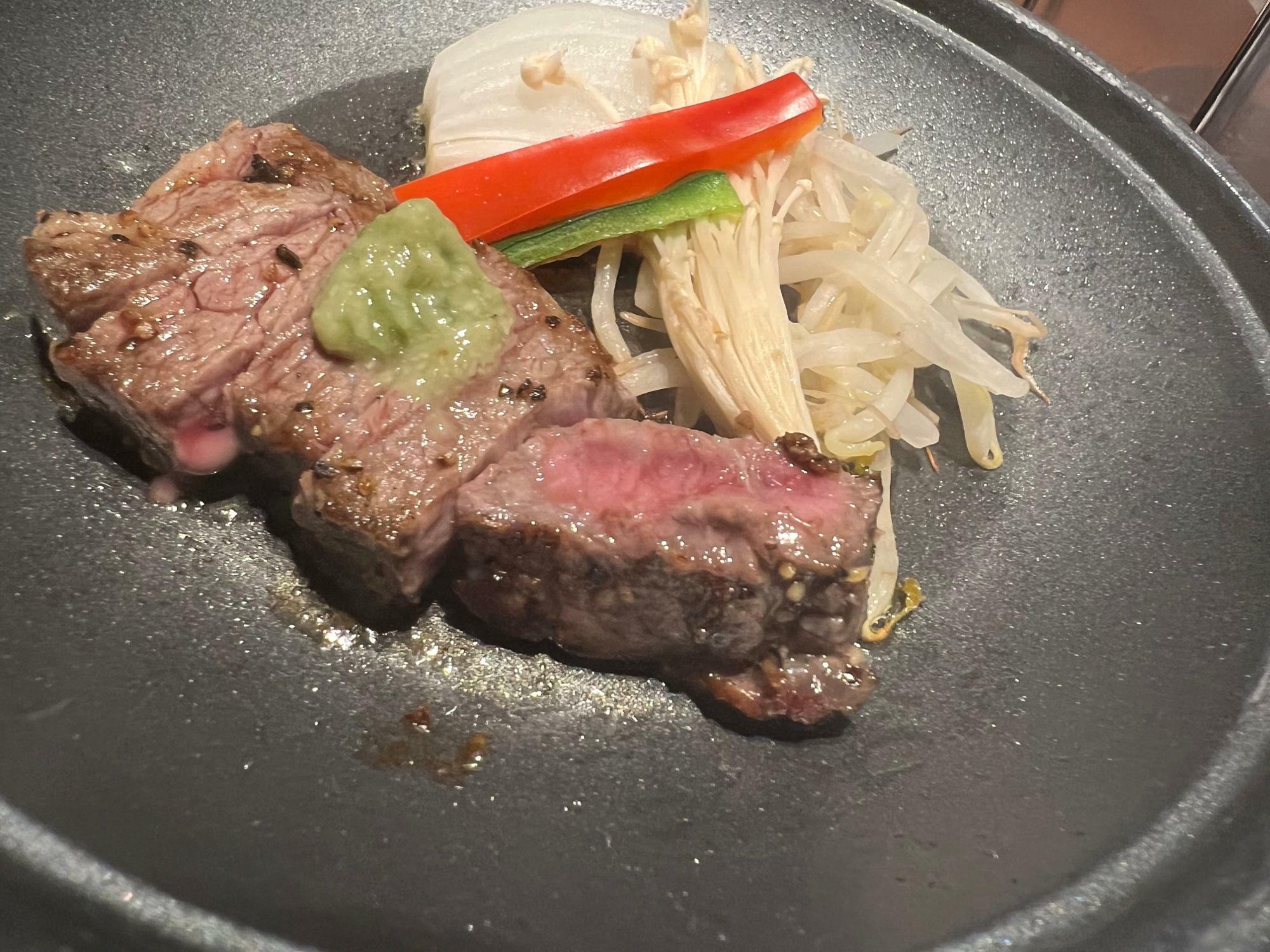 夜ご飯の陶板焼き