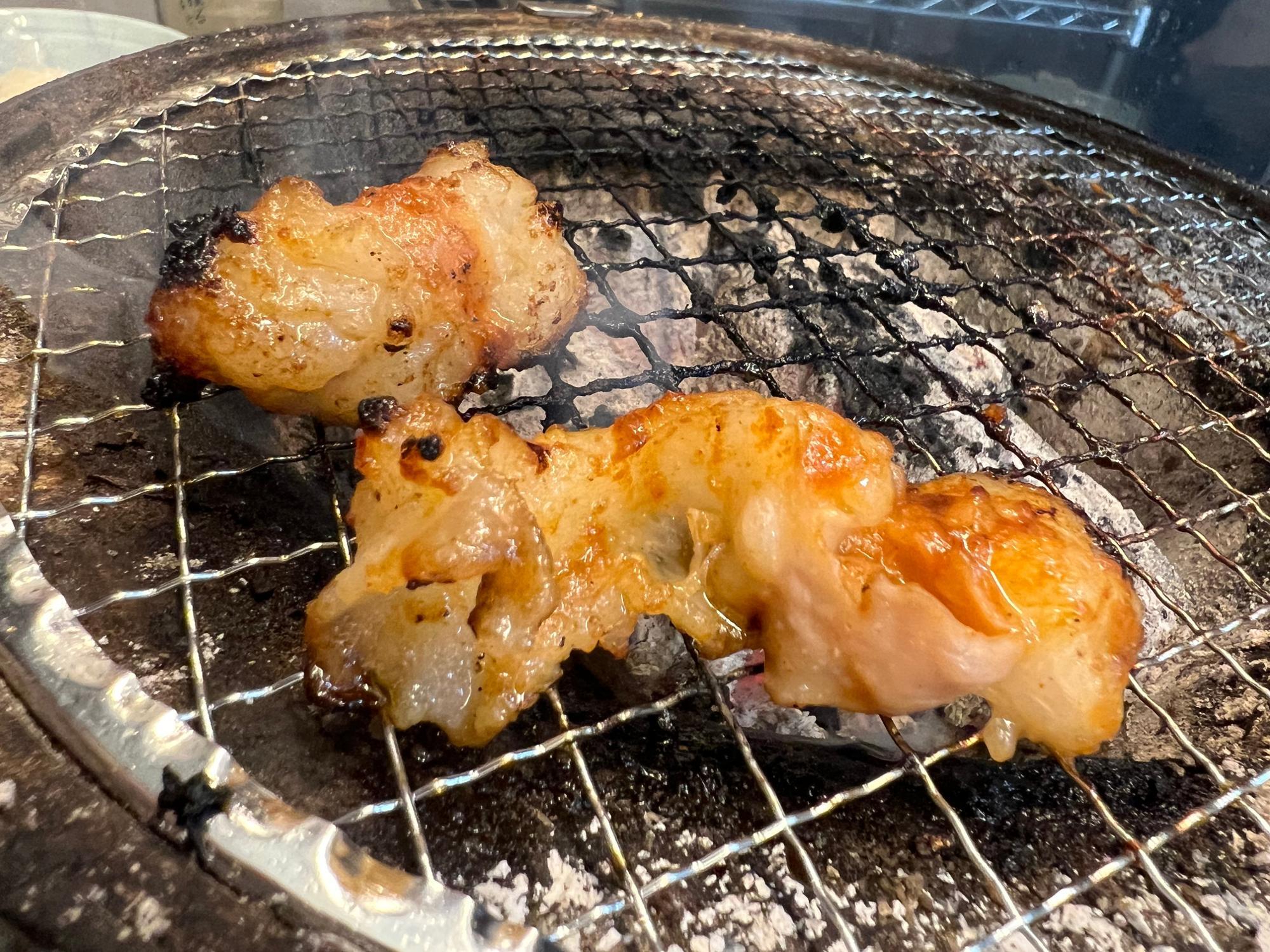 ホルモンの焼き加減とは