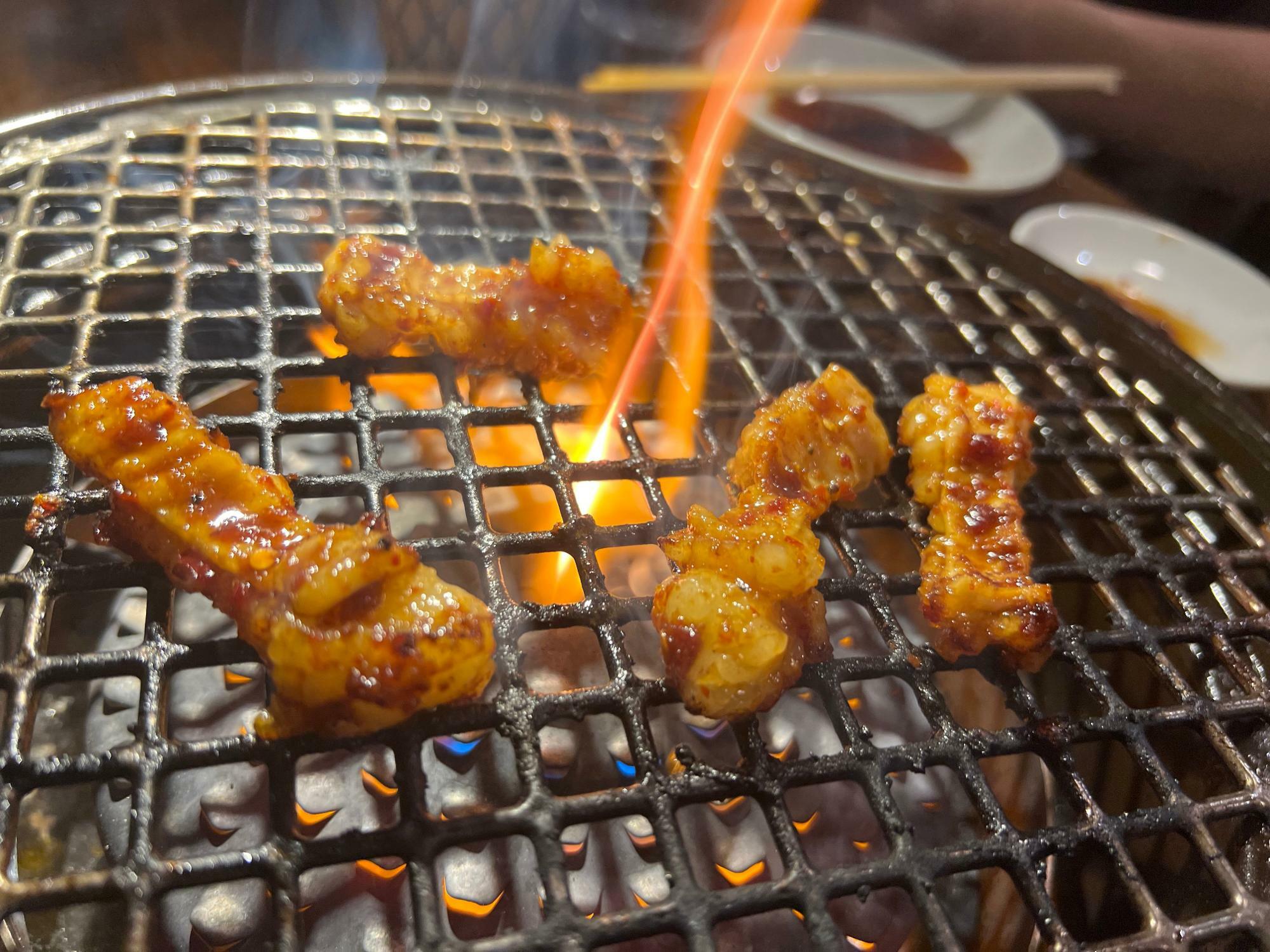 お好みの焼き加減でいきましょう