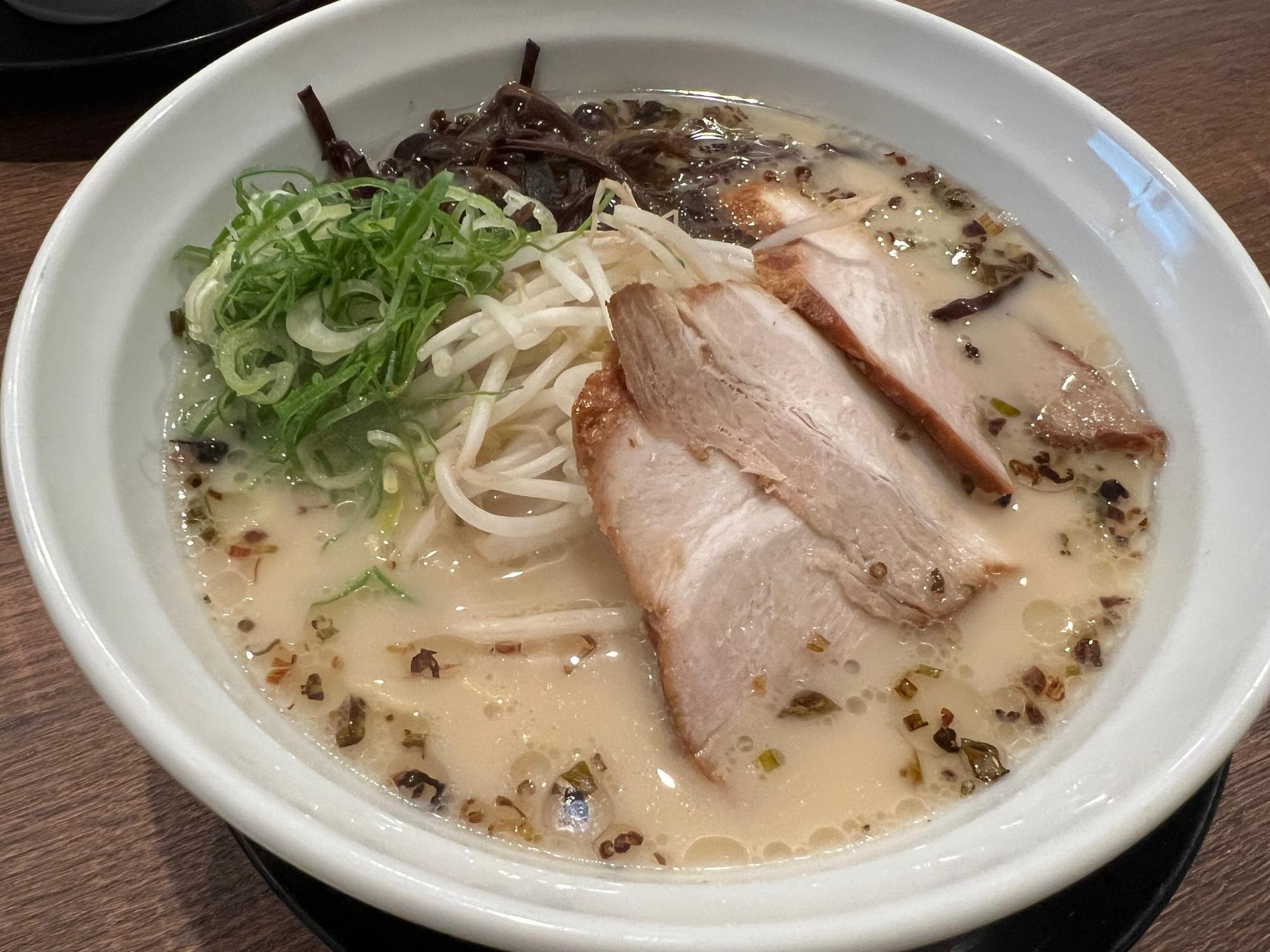 鹿児島ラーメンつったらこんなビジュアルがど真ん中