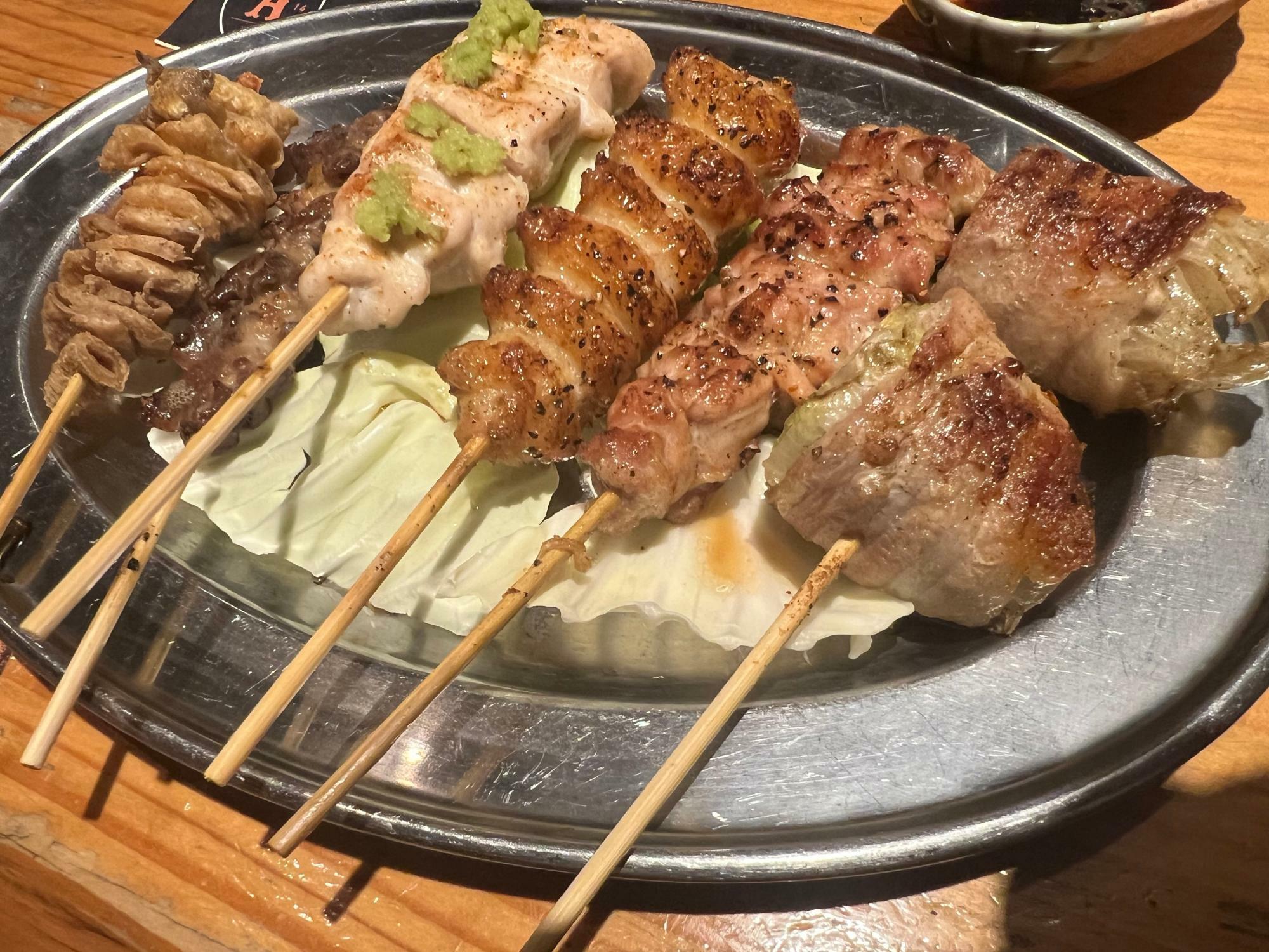 タレが美味しい焼き鳥