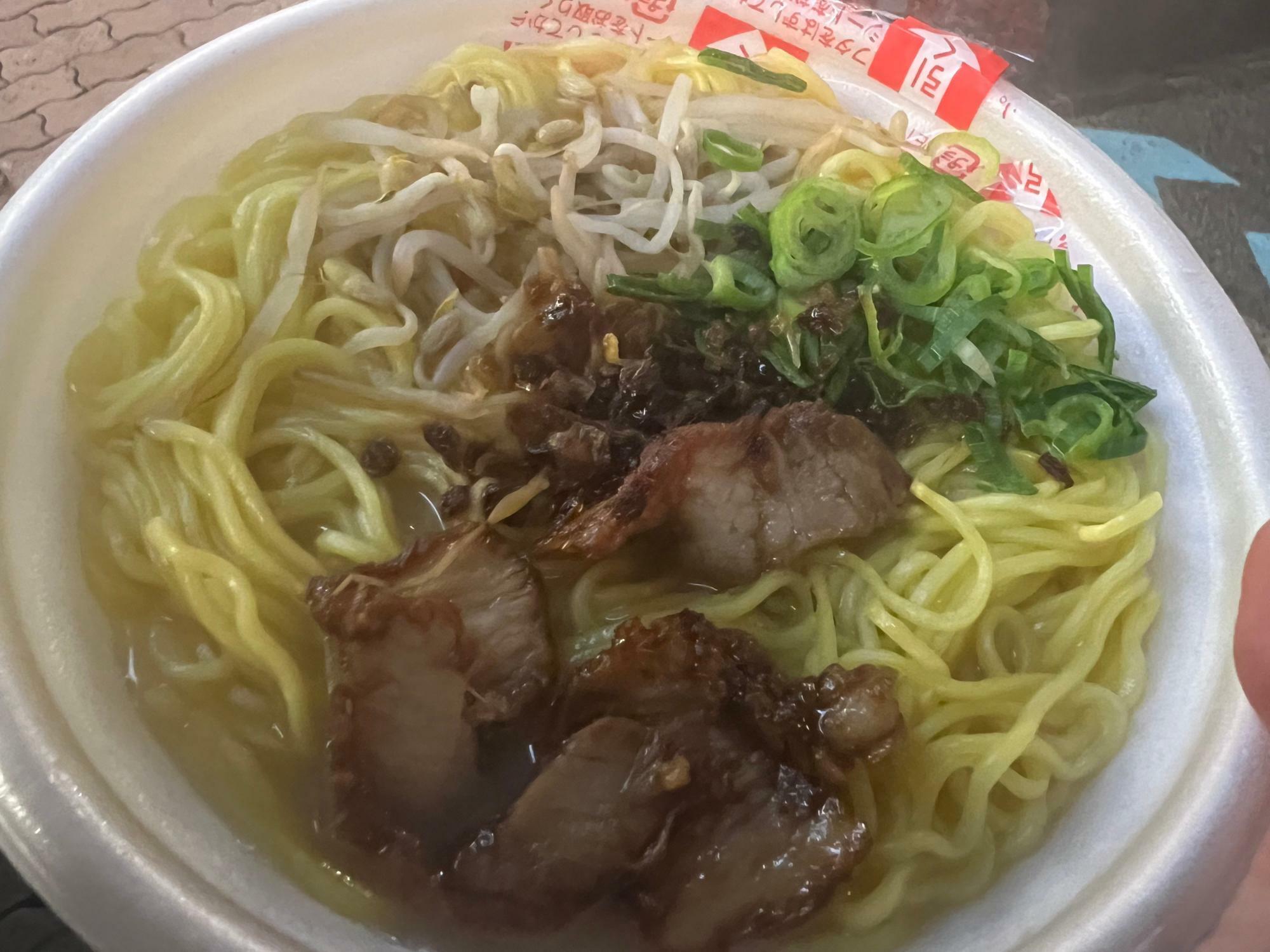 なんか鹿児島っぽいラーメン