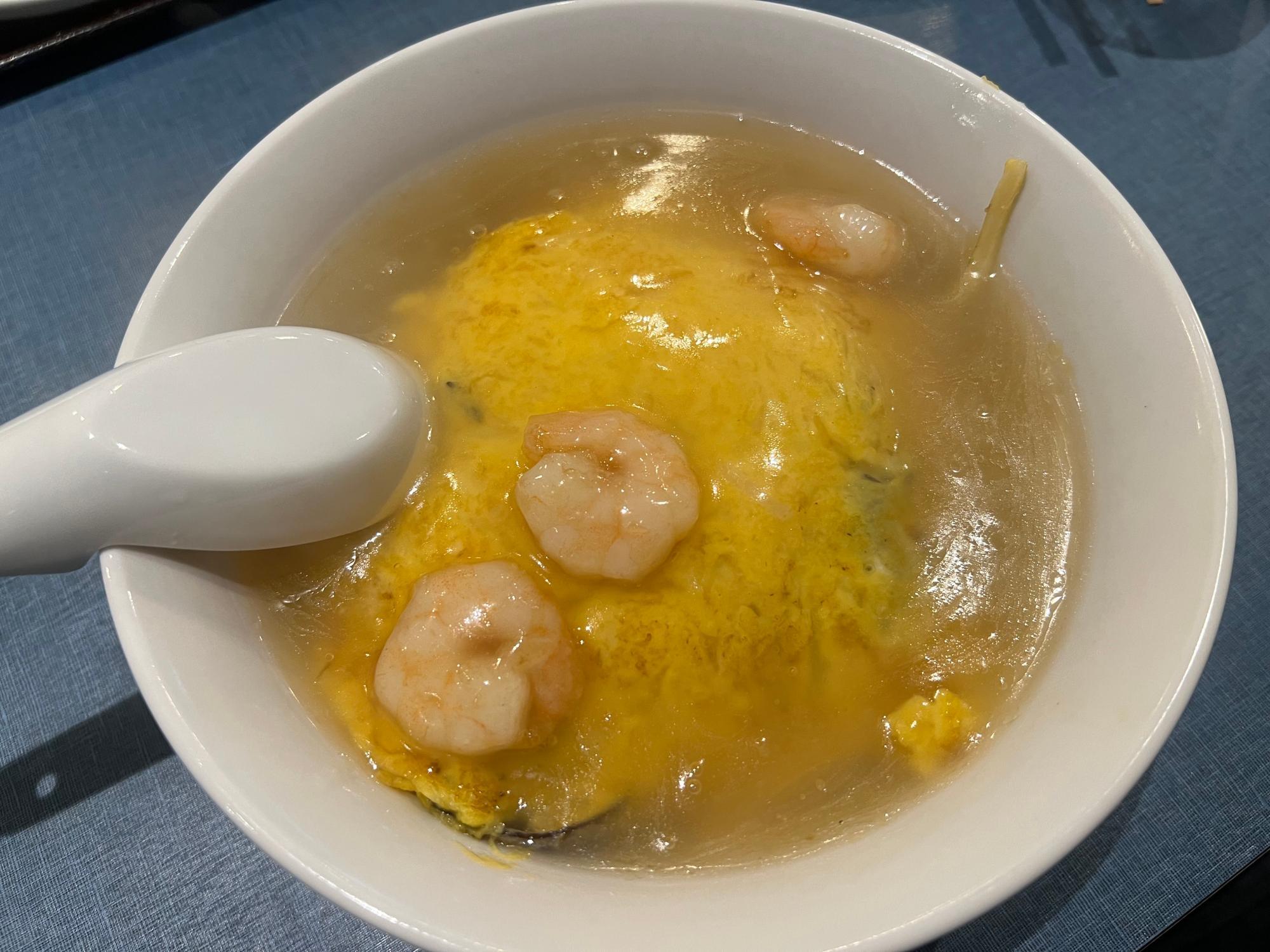 天津飯は食べ応えあり