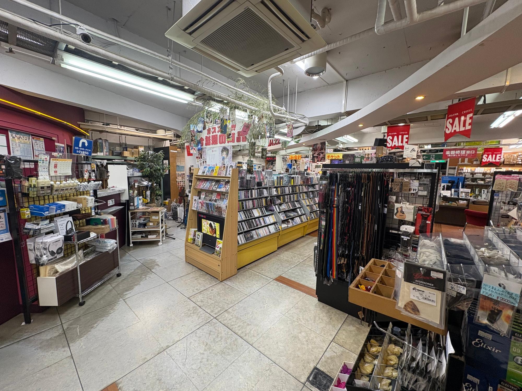 鹿児島市】十字屋に「短冊CD」コーナー！90年代青春を過ごした