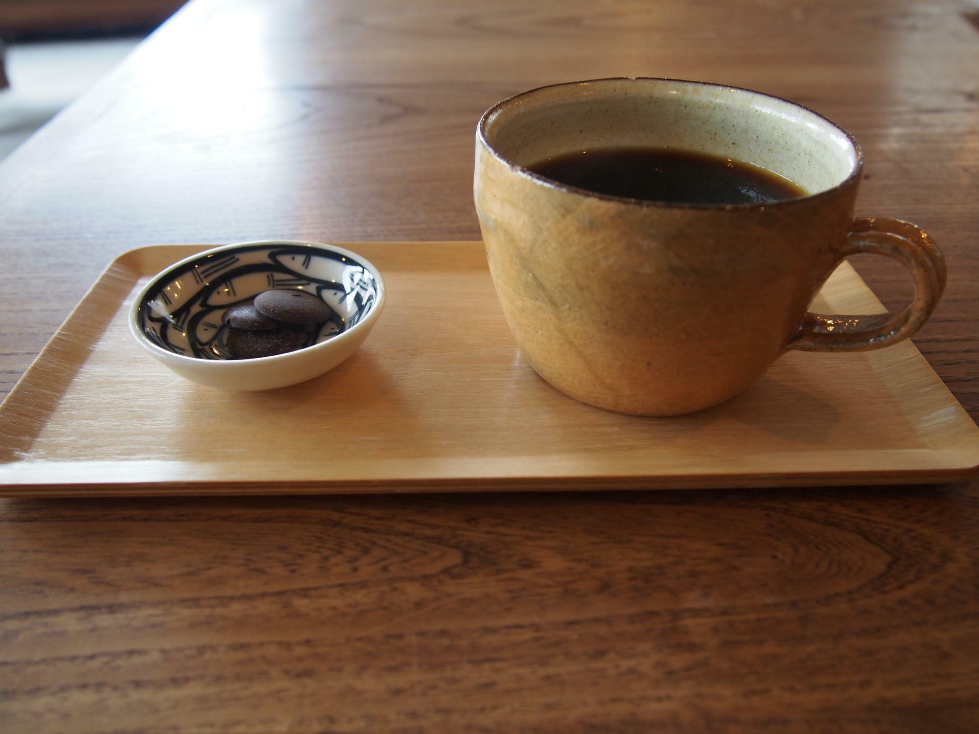 ビターチョコ付きエチオピアコーヒー