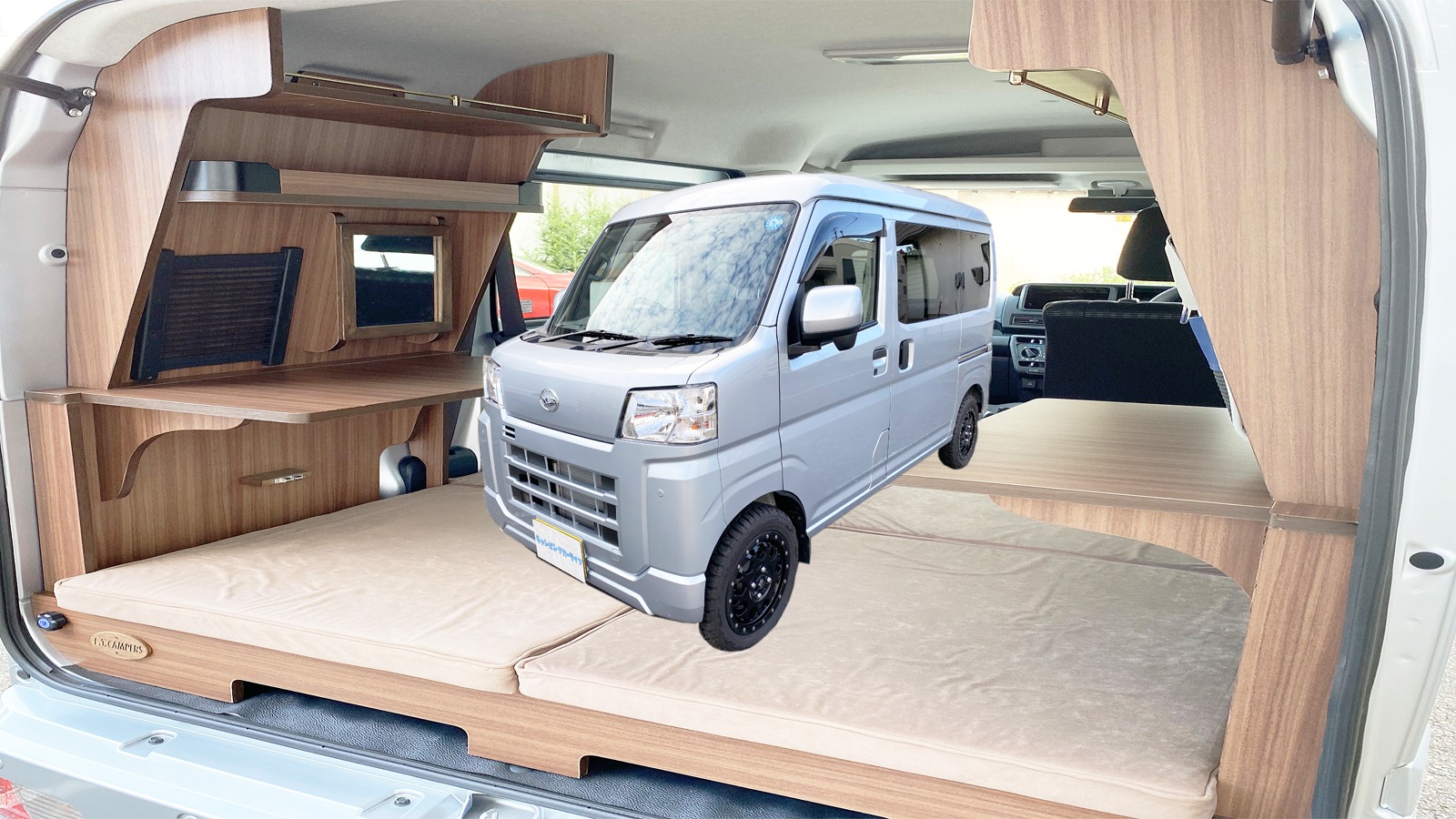 211万円〜】ハイゼットの軽キャンピングカー「軽RVシリカ 211万円〜】ハイゼットの軽キャンピングカー「軽RVシリカ