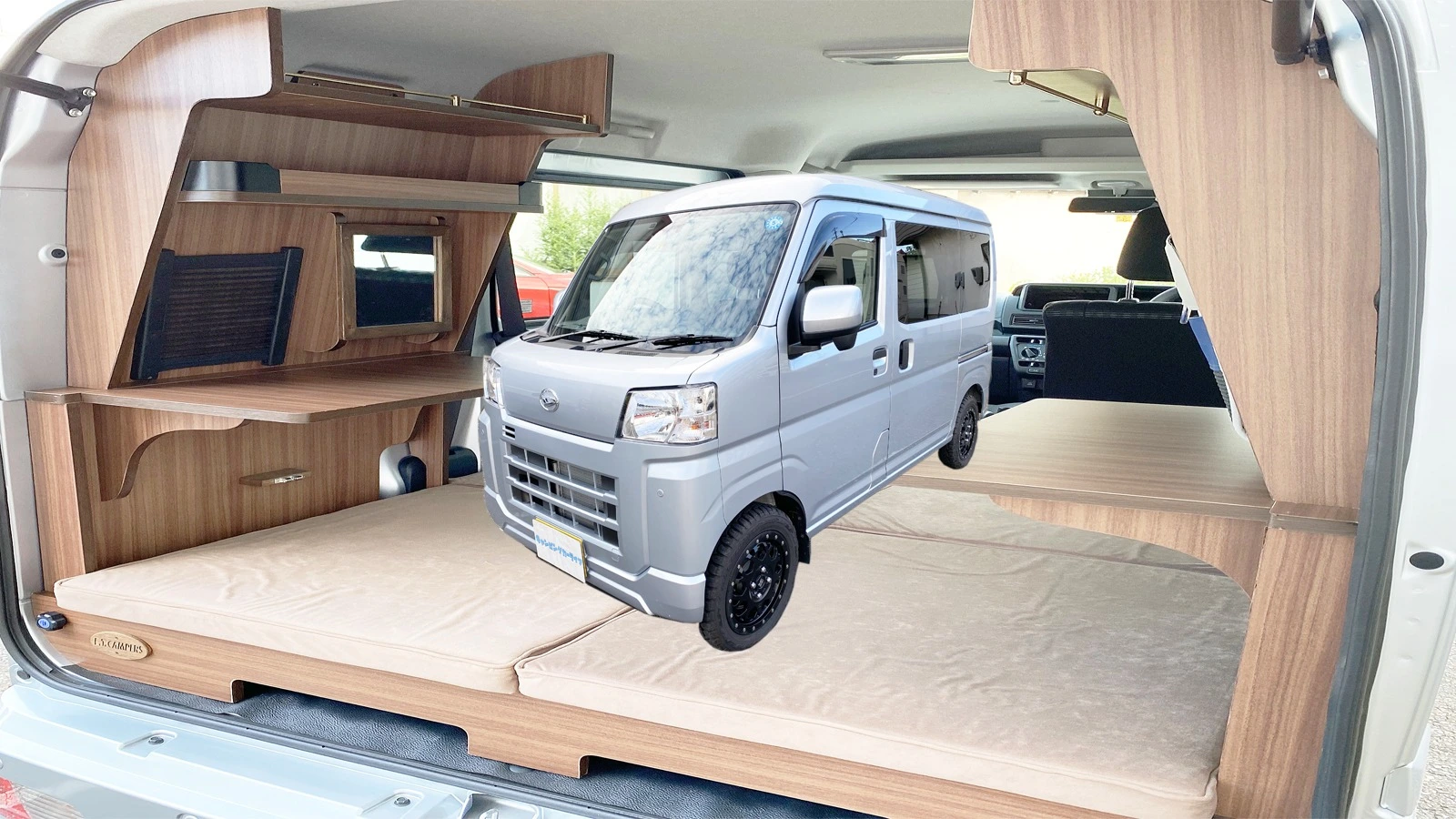 211万円〜】ハイゼットの軽キャンピングカー「軽RVシリカ・ハイゼットカーゴ」は車中泊が超快適！（キャンピングカーライフ） - エキスパート -  Yahoo!ニュース