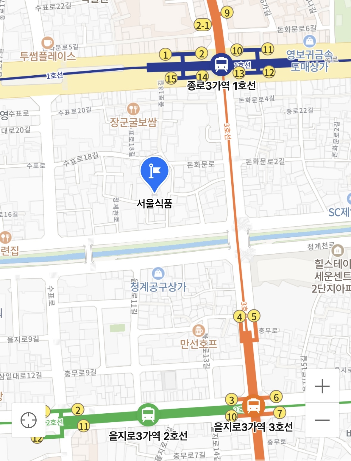 地図 / NAVERマップより