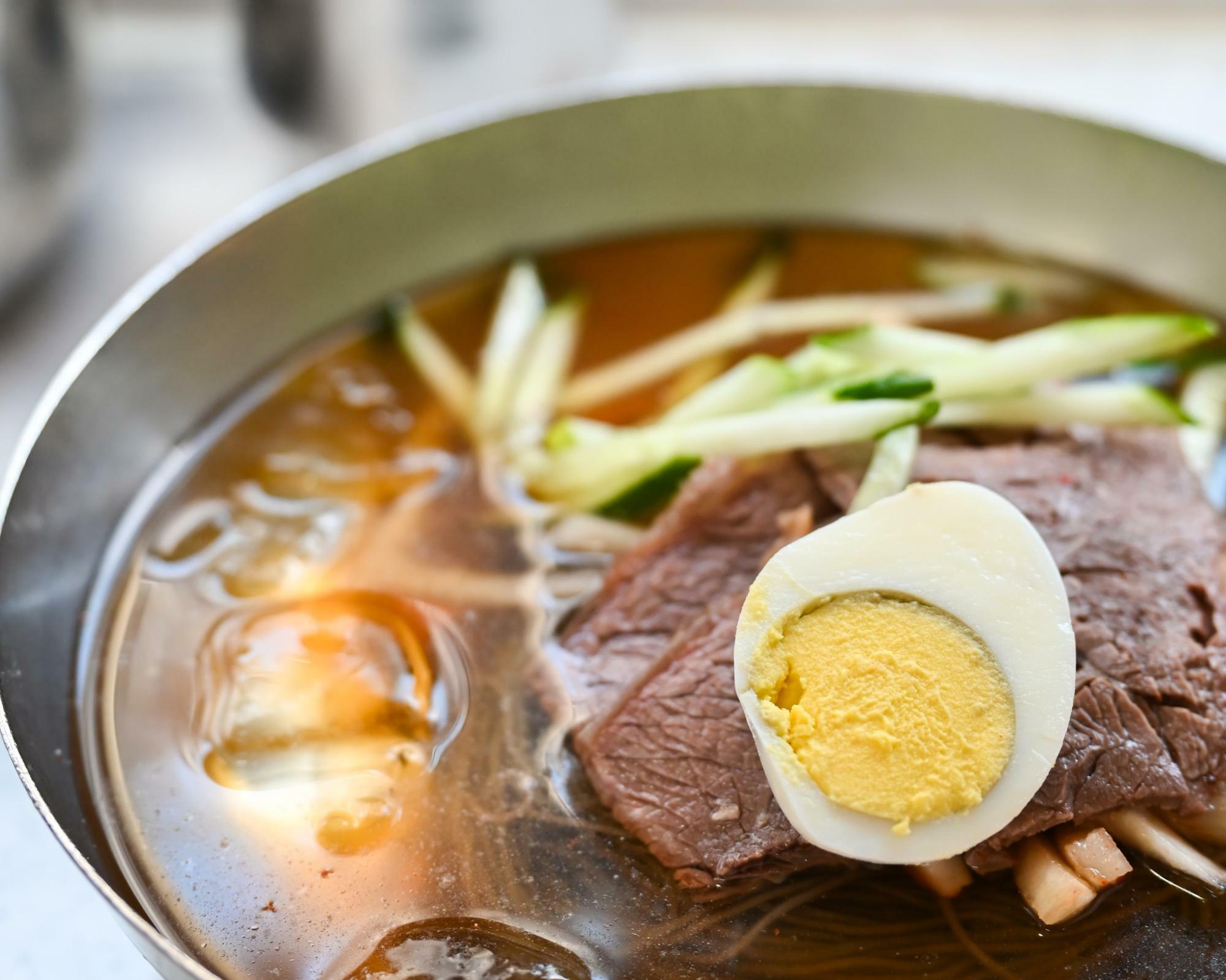 美味しい水冷麺 / 筆者撮影