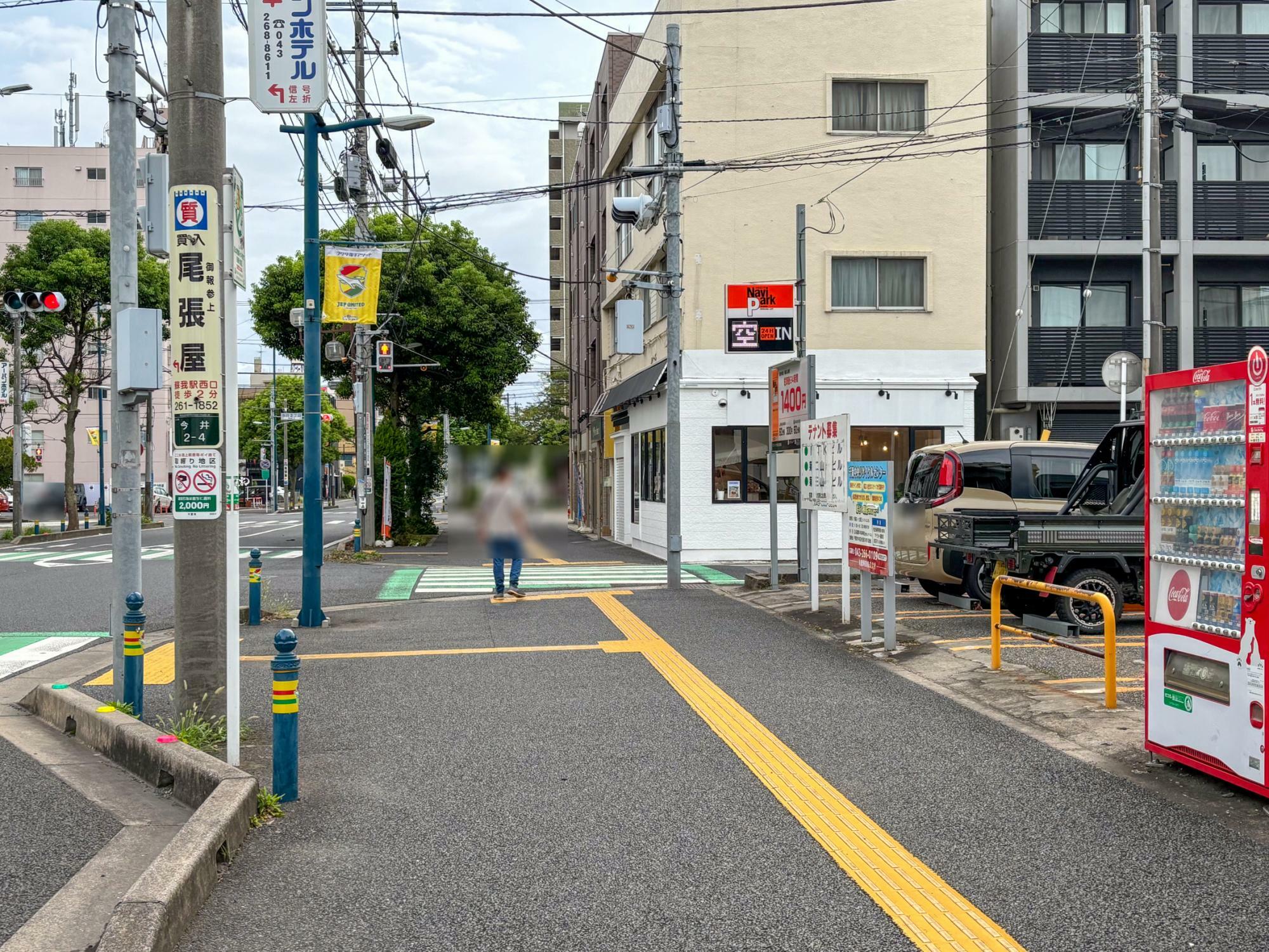 JR蘇我駅から今井方面へ向かいます