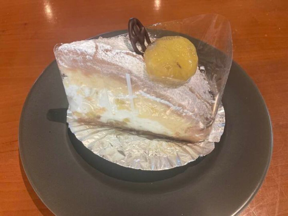 和栗を使った季節の「栗のケーキ」（430円）