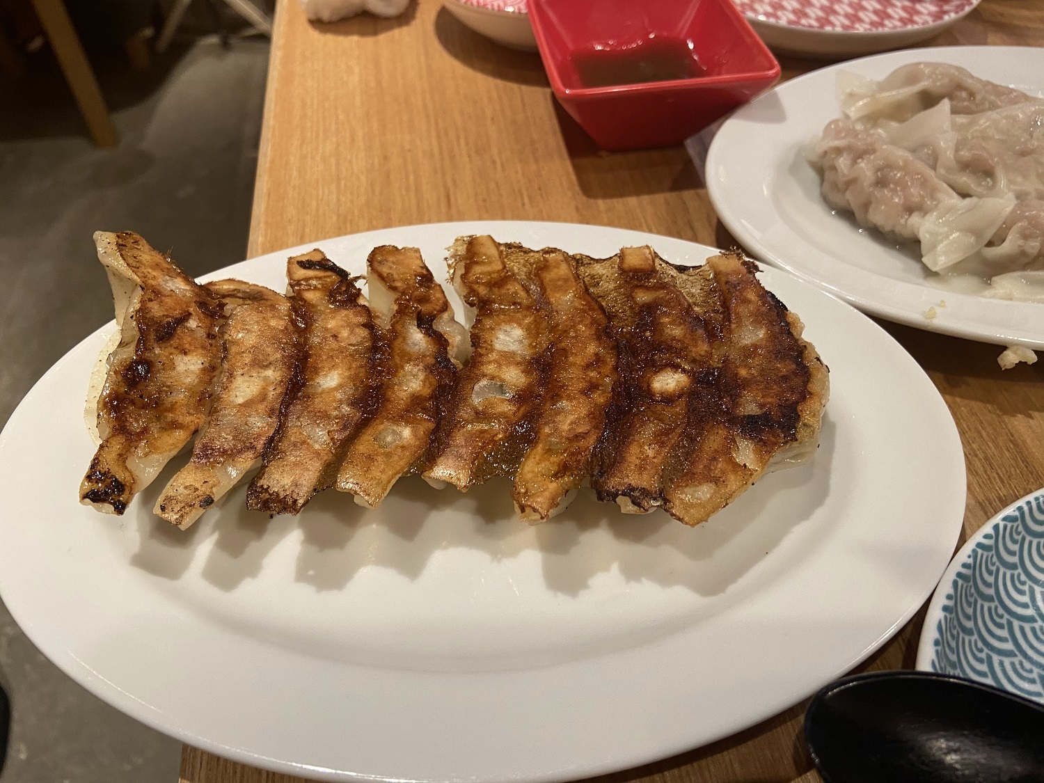 「焼き餃子」にんにくあり