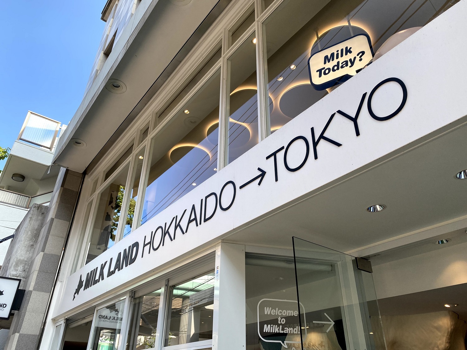 「MILK LAND HOKKAIDO→TOKYO（ミルクランド北海道）」