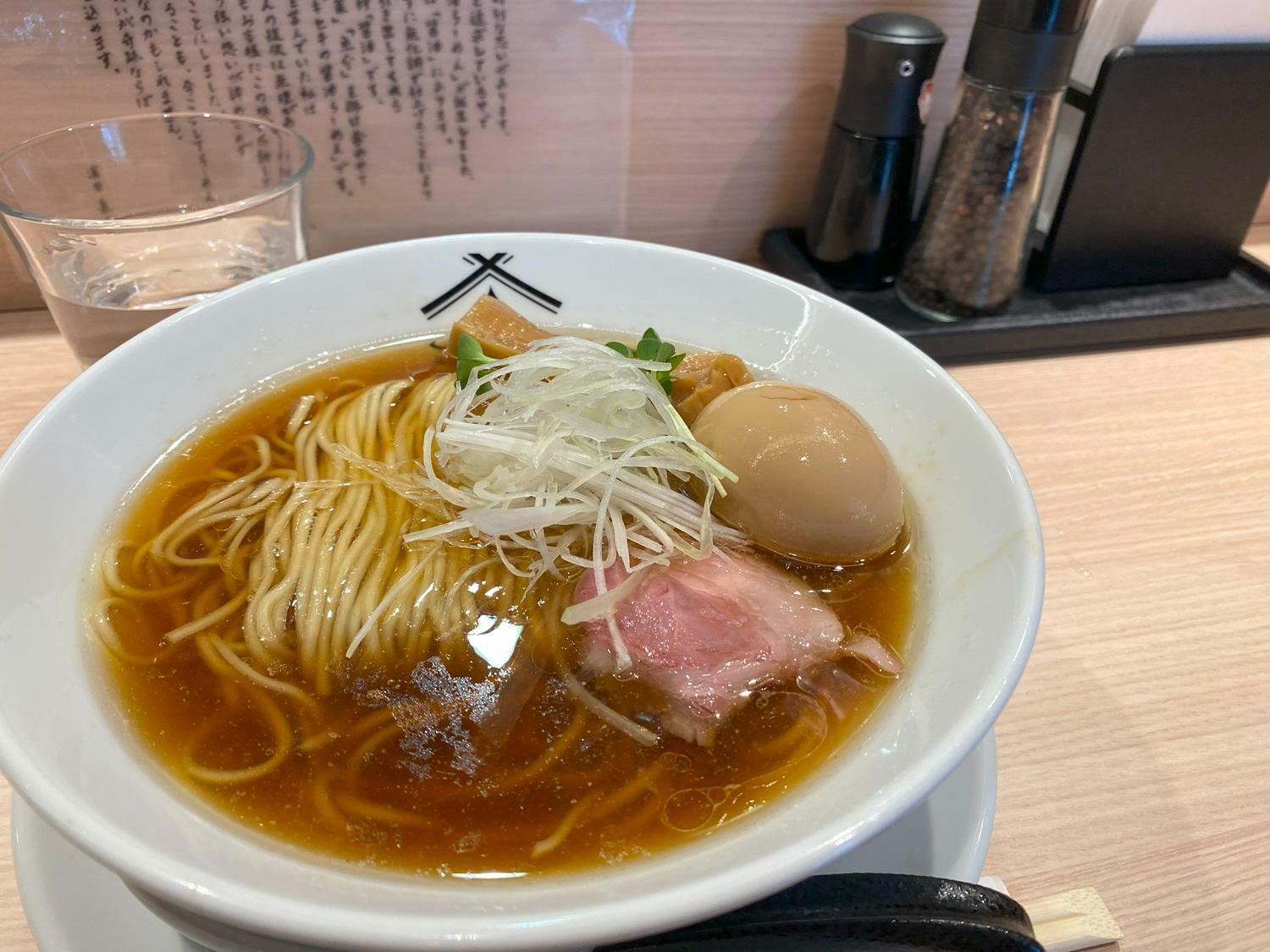 「麺 ひしおのキセキ」の「濃醇味玉らーめん」