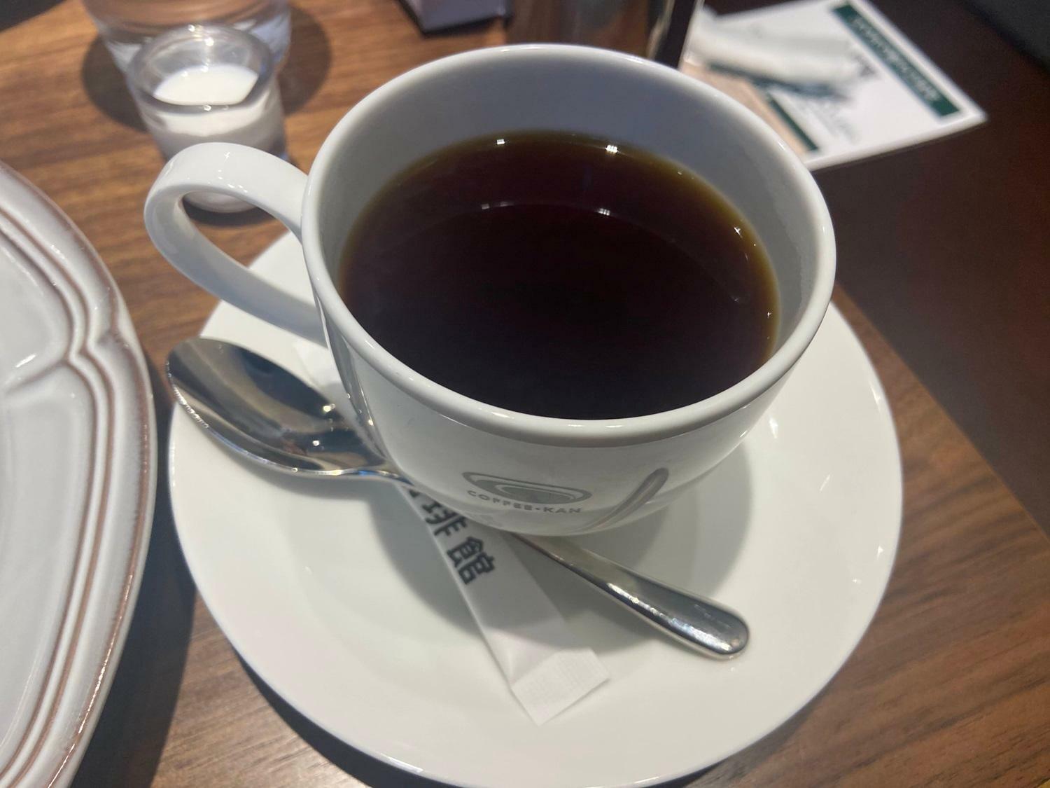 「珈琲館 メルサ自由が丘店」でコーヒーを飲む