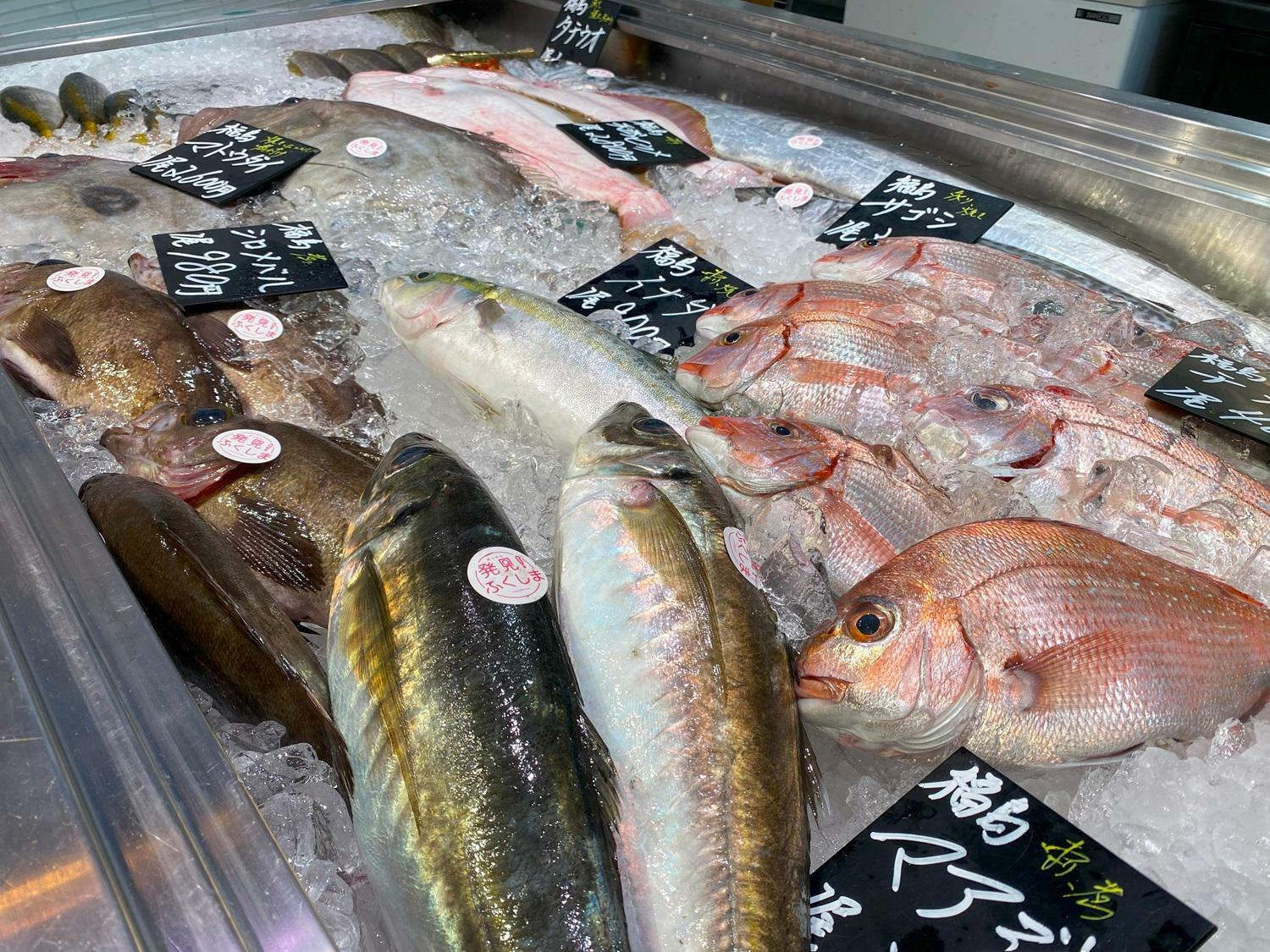 「常磐もの」と呼ばれる福島で水揚げされた魚
