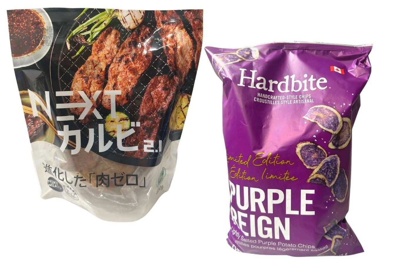 【コストコ】NEXTカルビ/Hardbite　パープルレインポテトチップス