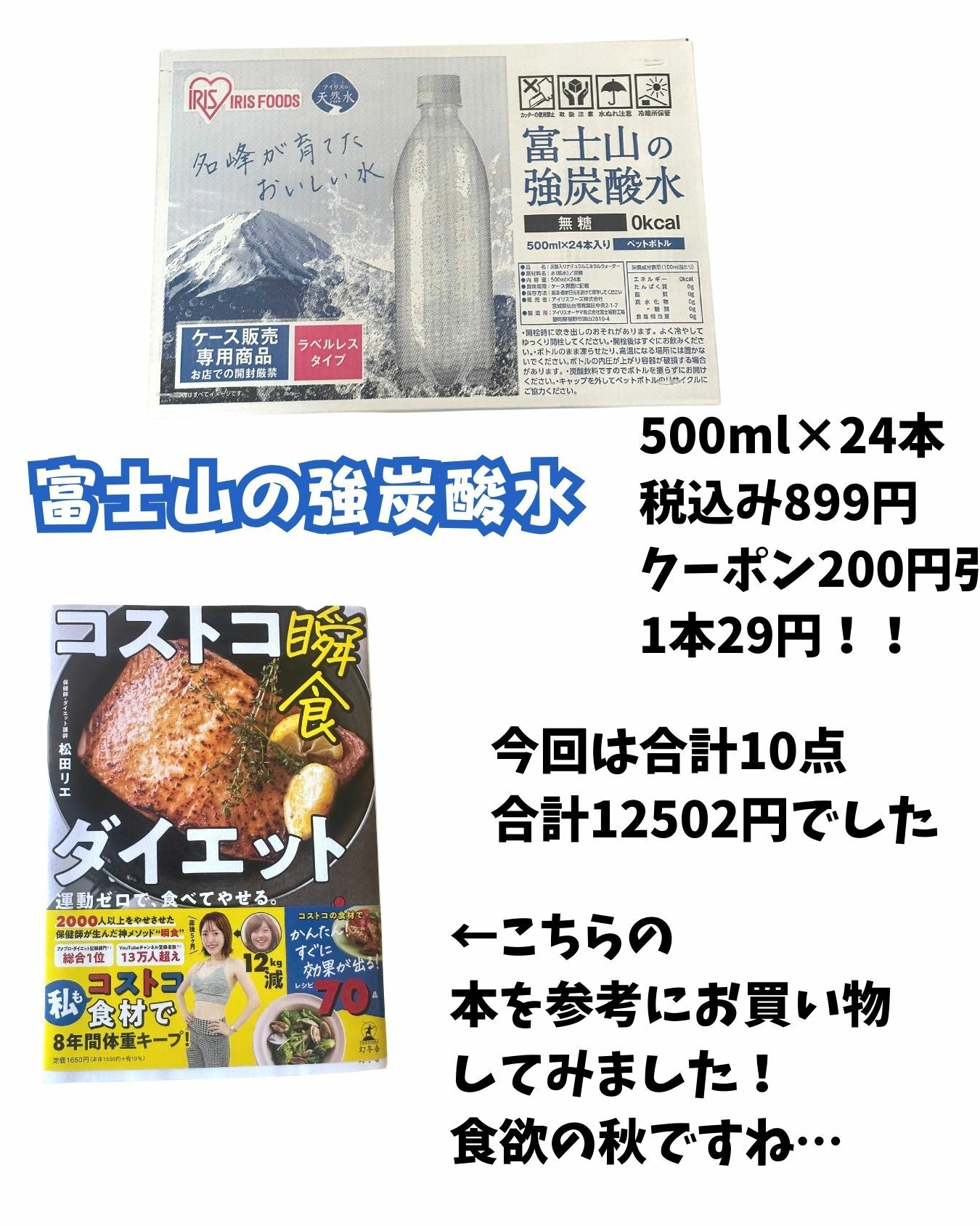【コストコ】富士山の強炭酸水