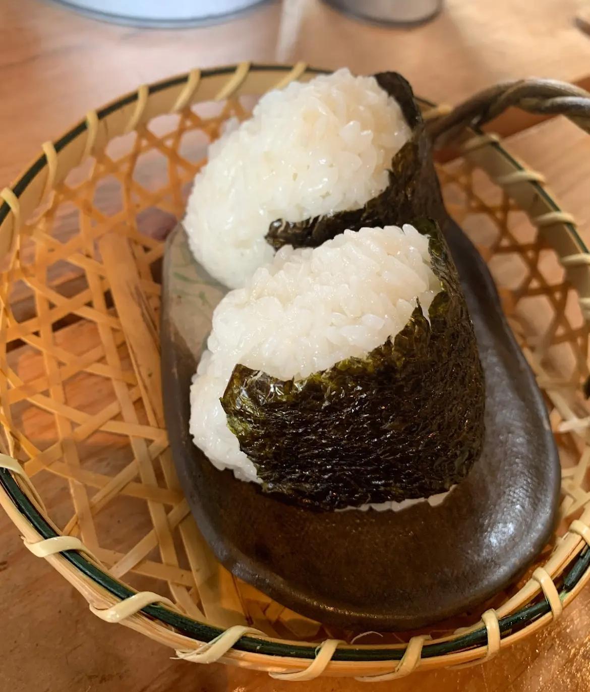 おにぎりランチ（９００円）醤油ラーメン