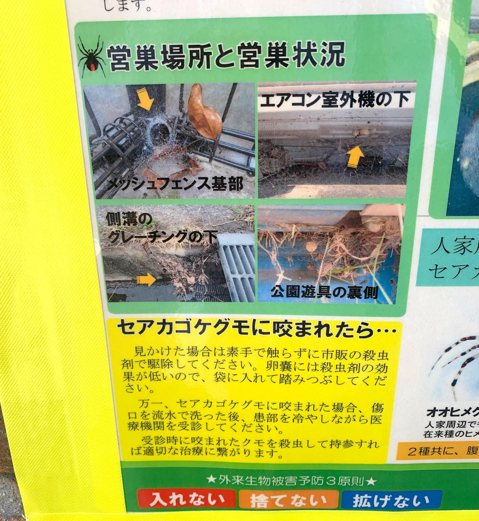 外来生物の被害を予防するためにも「入れない」、「捨てない」、「拡げない」の3原則を1人1人が守りましょう。