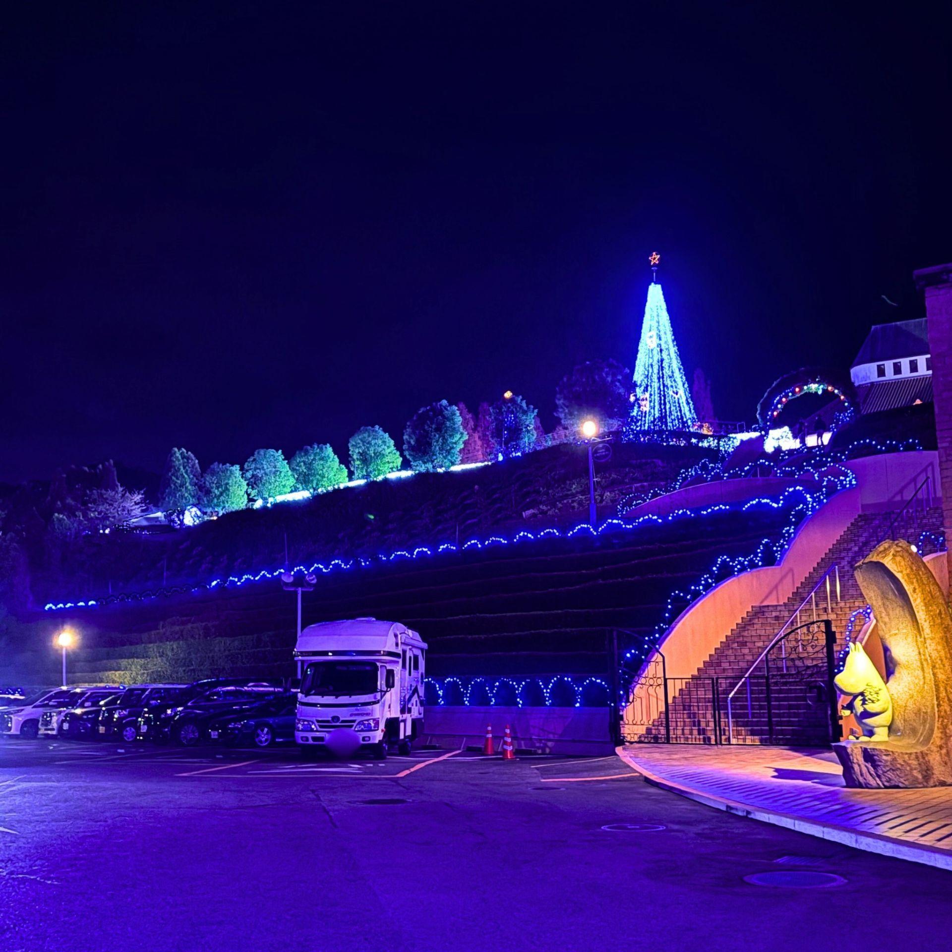 今治市】45万球のイルミネーションを堪能しよう! タオル美術館で