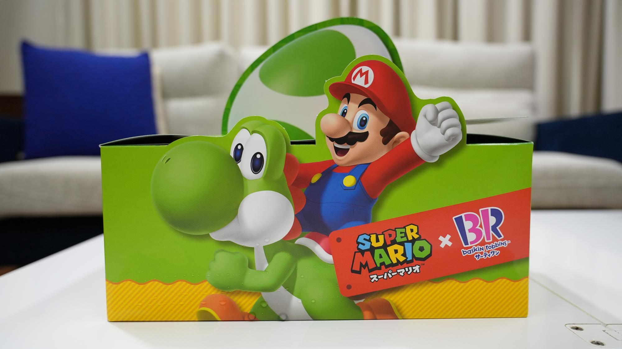 売り切れ続出!サーティーワンとスーパーマリオコラボのアイス