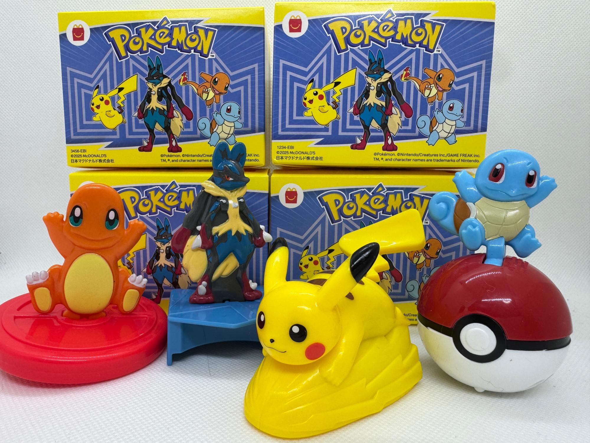 ポケモン バトルカード　マクドナルドコラボ　ハッピーセット マクドナルドのポケモンコラボ】ハッピーセット「ポケモン」を