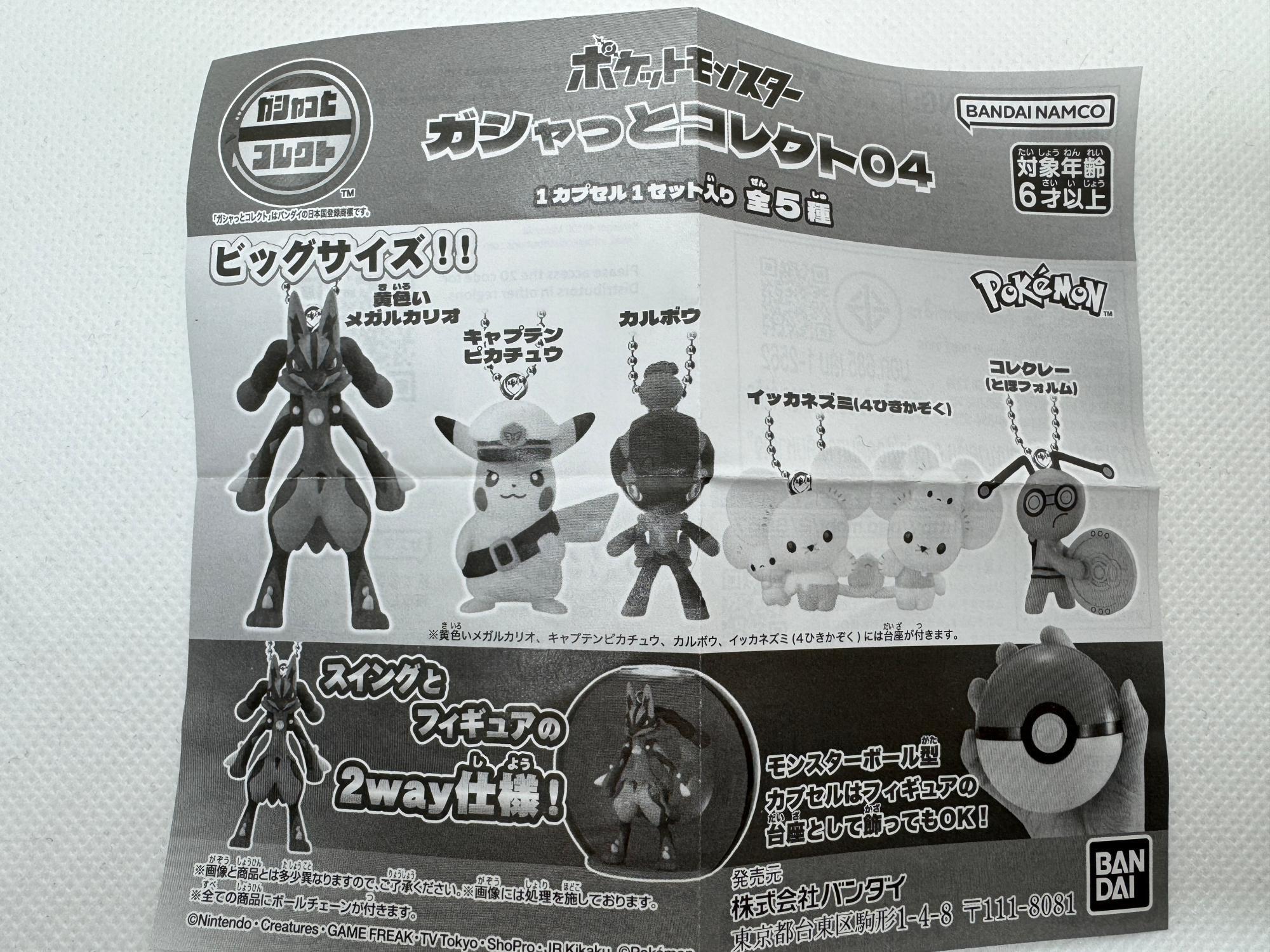 新ポケモン大図鑑　ガチャ 新ポケモン大図鑑ガチャ