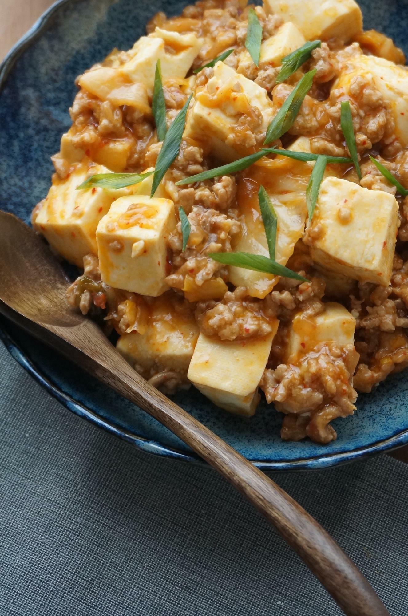 キムチ麻婆豆腐のレシピ