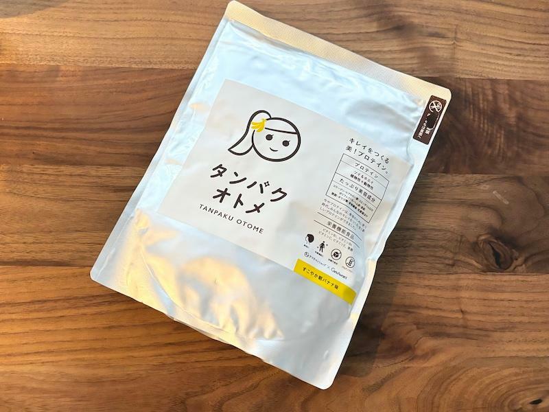 種類が豊富なのもタンパクオトメの魅力。「すこやか朝バナナ」は程よい甘さで飲みやすい。