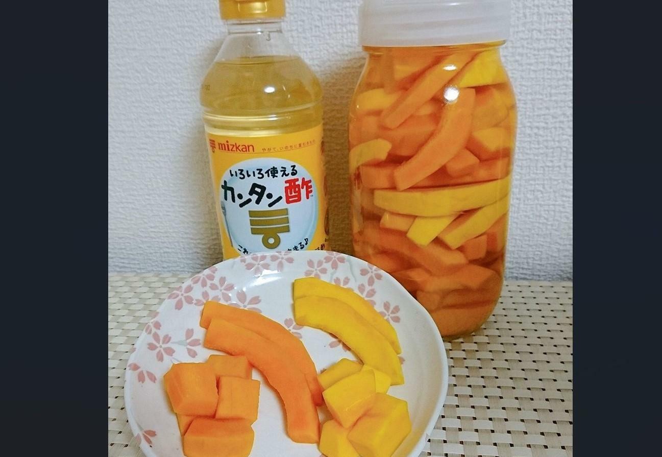 酢漬けの様子